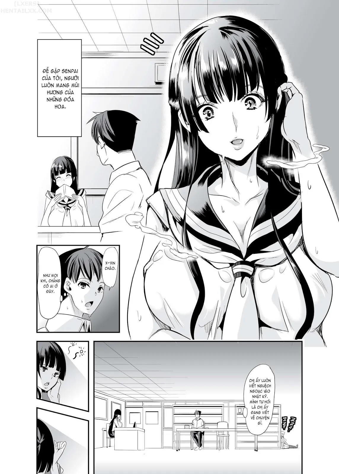 HentaiVN.net - Ảnh 7 - Smells Like Harem - Chap 1
