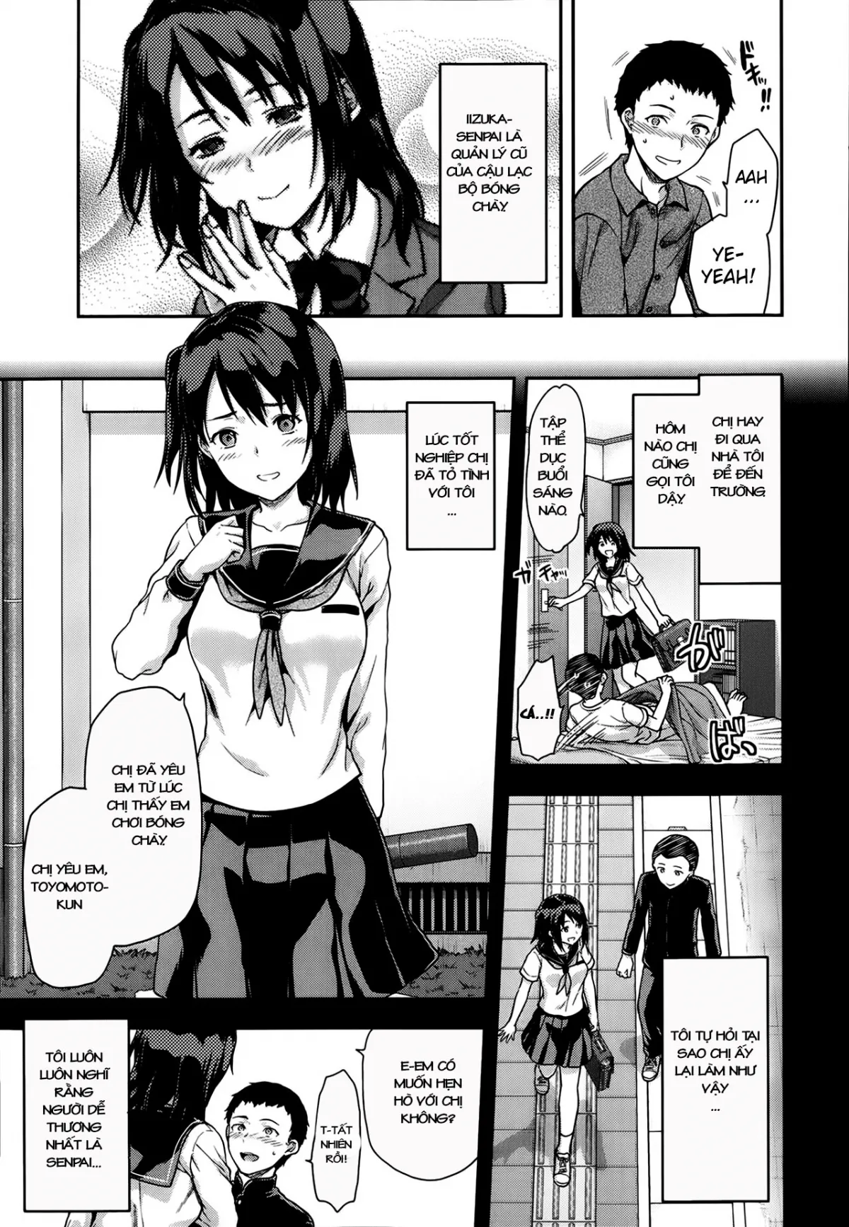 HentaiVN.net - Ảnh 3 - Ane Kyun! ~My Sweet Sweet Elder Sister~ - Chap 3 - IIzuka-senpai X Blazer
