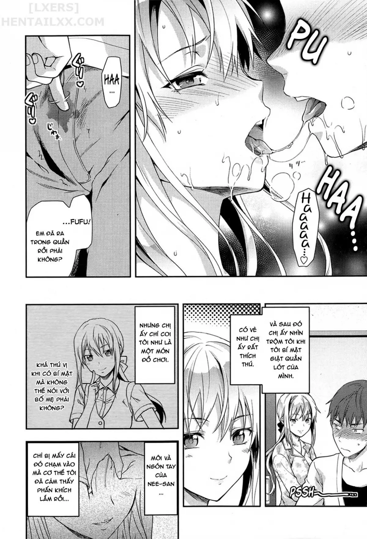HentaiVN.net - Ảnh 11 - Ane Kyun! ~My Sweet Sweet Elder Sister~ - Chap 4 - Green Eyes