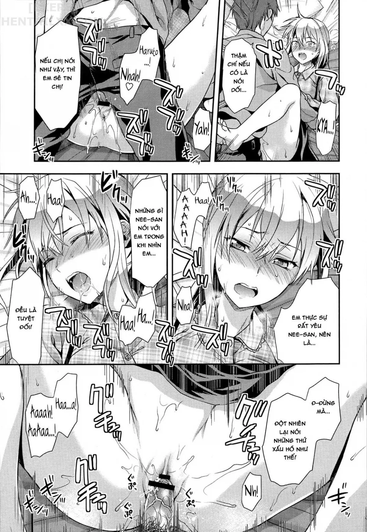 HentaiVN.net - Ảnh 20 - Ane Kyun! ~My Sweet Sweet Elder Sister~ - Chap 4 - Green Eyes