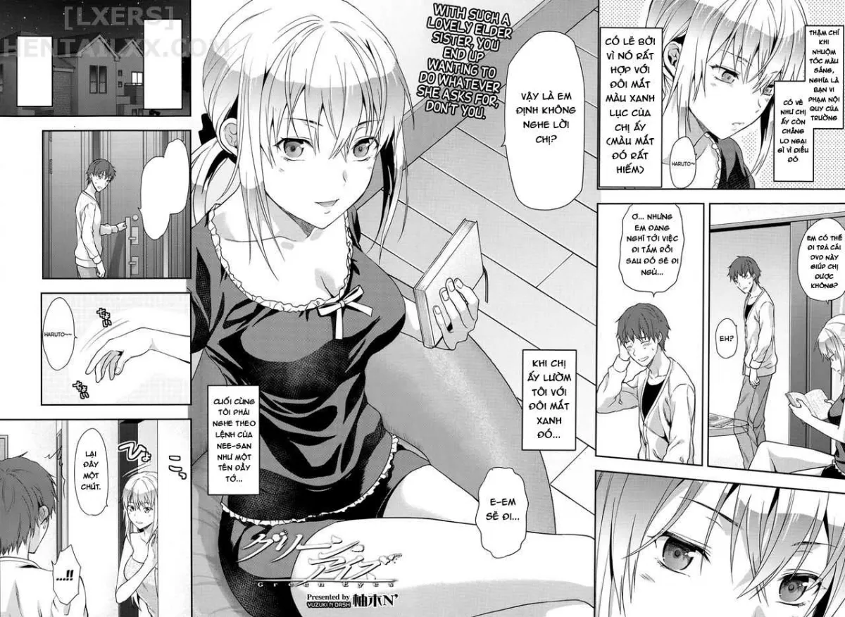HentaiVN.net - Ảnh 6 - Ane Kyun! ~My Sweet Sweet Elder Sister~ - Chap 4 - Green Eyes