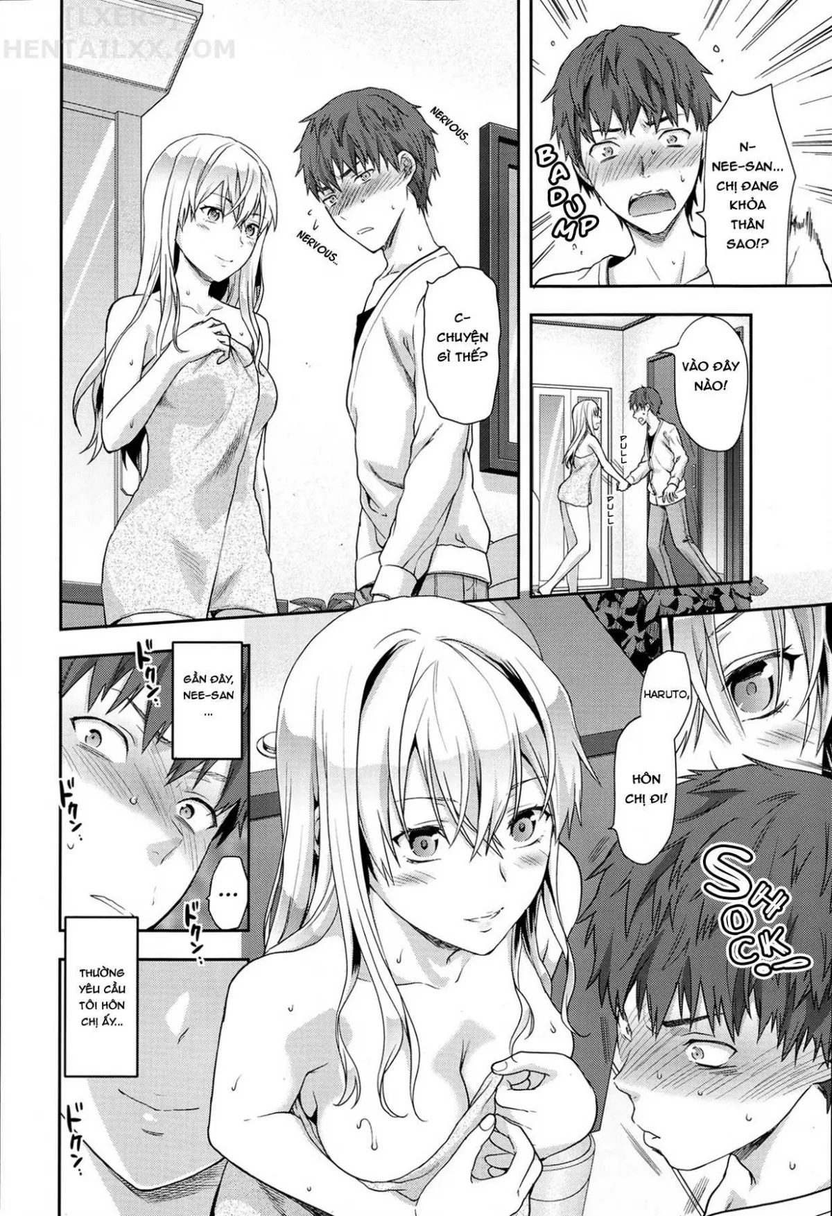 HentaiVN.net - Ảnh 7 - Ane Kyun! ~My Sweet Sweet Elder Sister~ - Chap 4 - Green Eyes