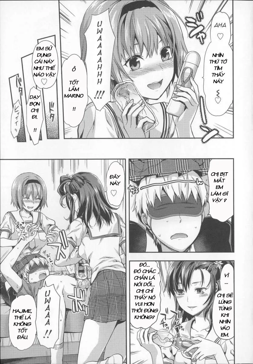 HentaiVN.net - Ảnh 9 - Ane Kyun! ~My Sweet Sweet Elder Sister~ - Chap 6 - Girls X Holes