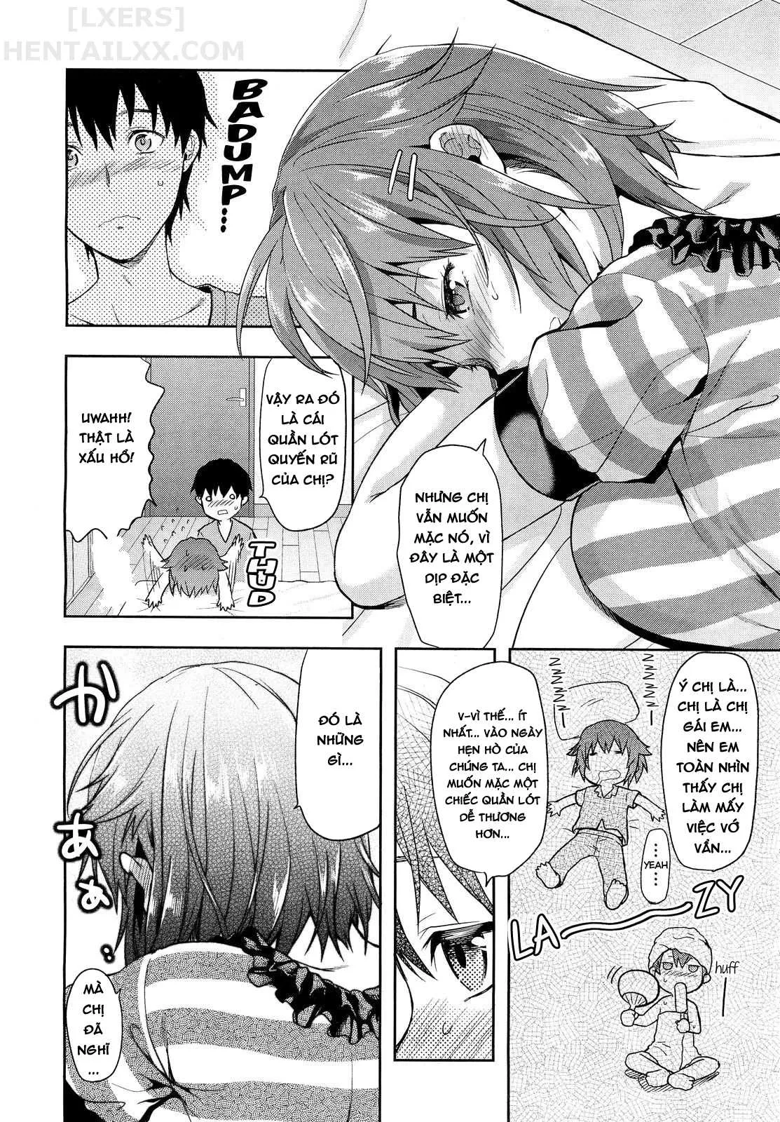 HentaiVN.net - Ảnh 10 - Ane Kyun! ~My Sweet Sweet Elder Sister~ - Chap 8 - Muchi Ane 2