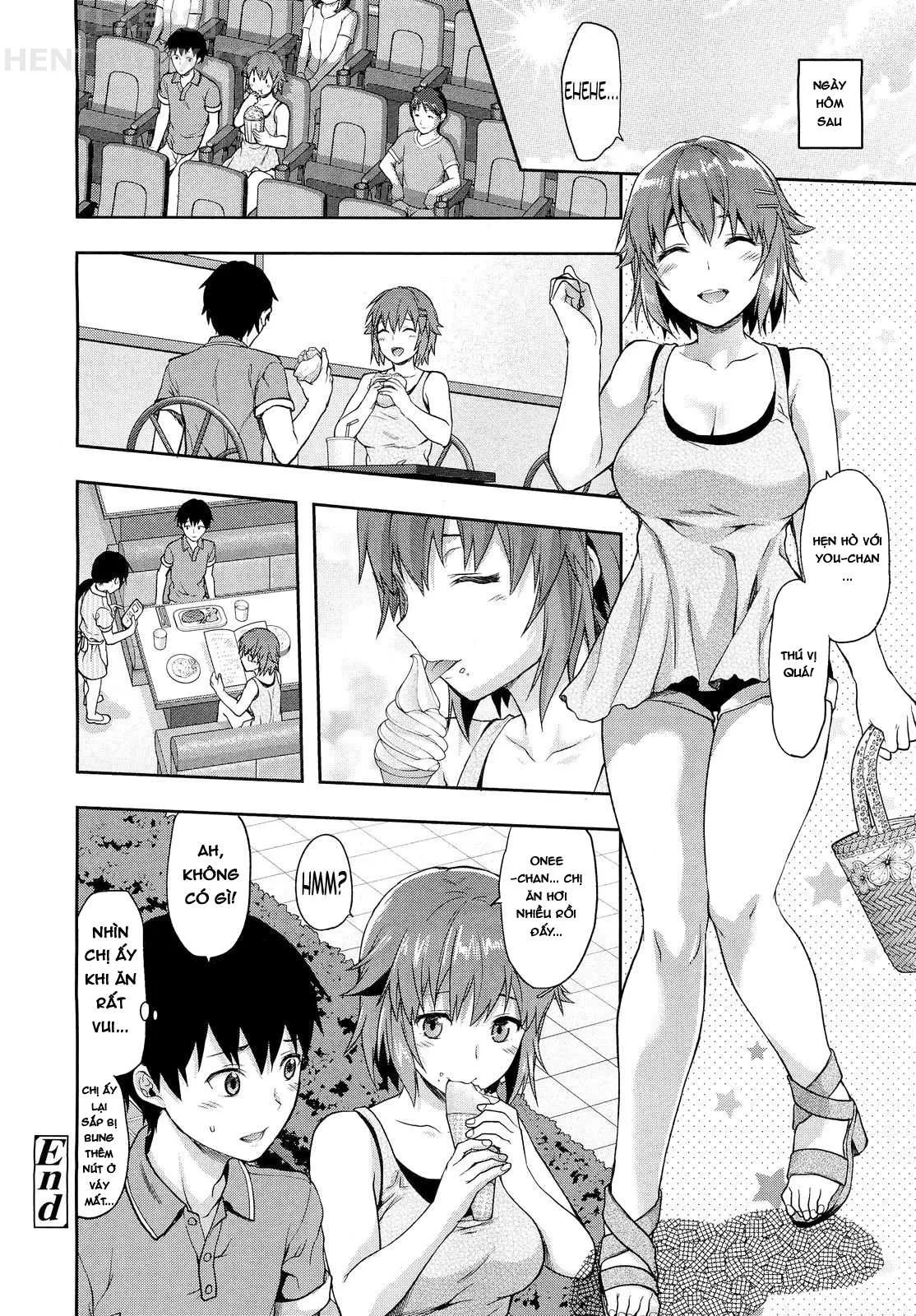 HentaiVN.net - Ảnh 25 - Ane Kyun! ~My Sweet Sweet Elder Sister~ - Chap 8 - Muchi Ane 2