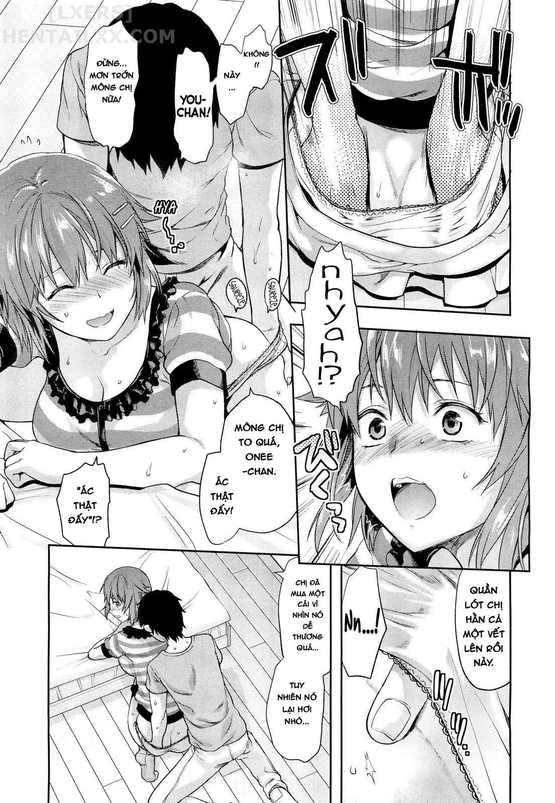 HentaiVN.net - Ảnh 9 - Ane Kyun! ~My Sweet Sweet Elder Sister~ - Chap 8 - Muchi Ane 2
