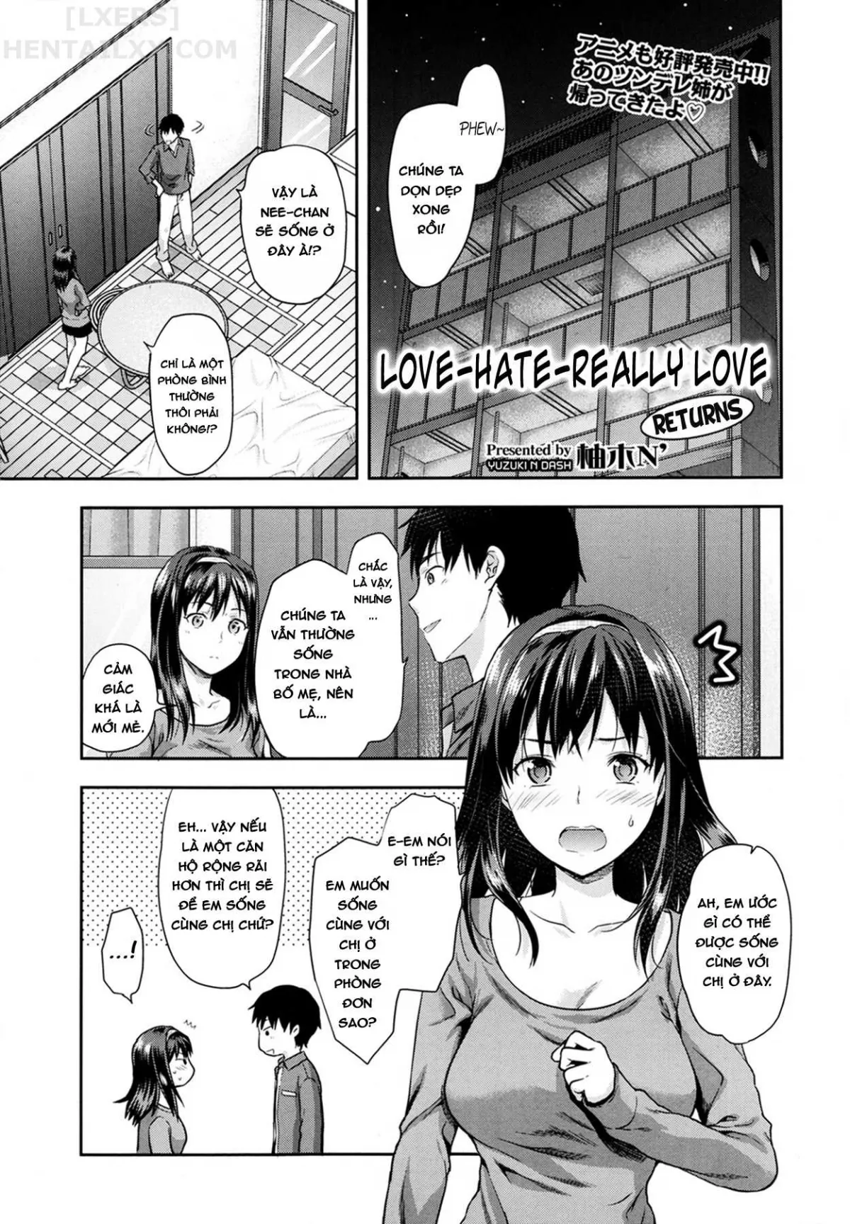 HentaiVN.net - Ảnh 5 - Ane Kyun! ~My Sweet Sweet Elder Sister~ - Chap 10 - Love_Hate_Really Love