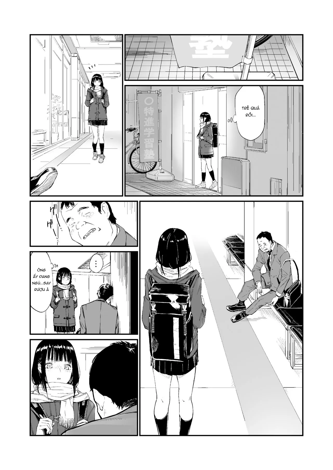 HentaiVN.net - Ảnh 10 - Lỗ lồn của mình được lấp đầy bởi một chú già [Oji-san de umeru Ana] - Oneshot