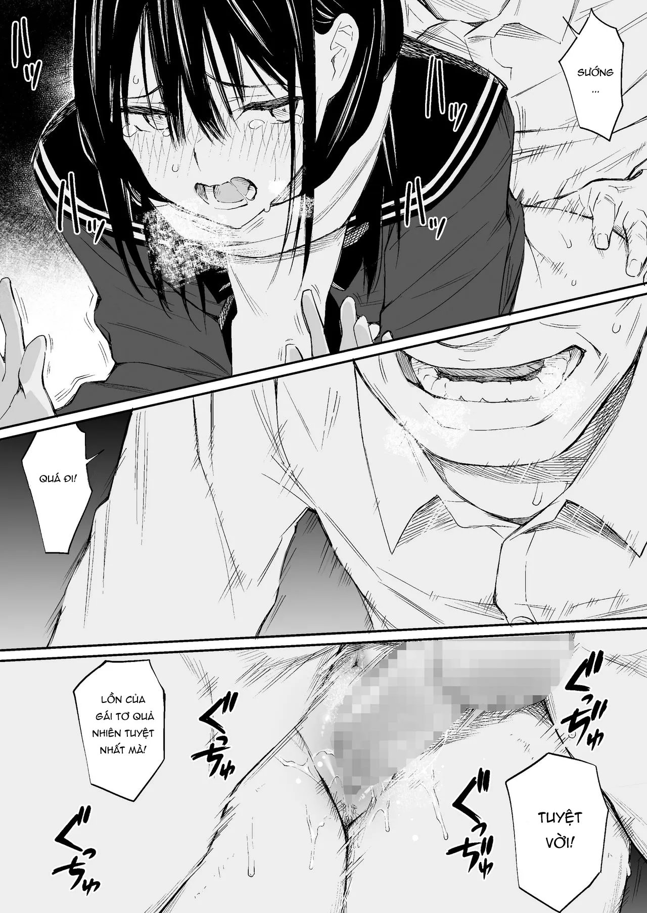 HentaiVN.net - Ảnh 32 - Lỗ lồn của mình được lấp đầy bởi một chú già [Oji-san de umeru Ana] - Oneshot