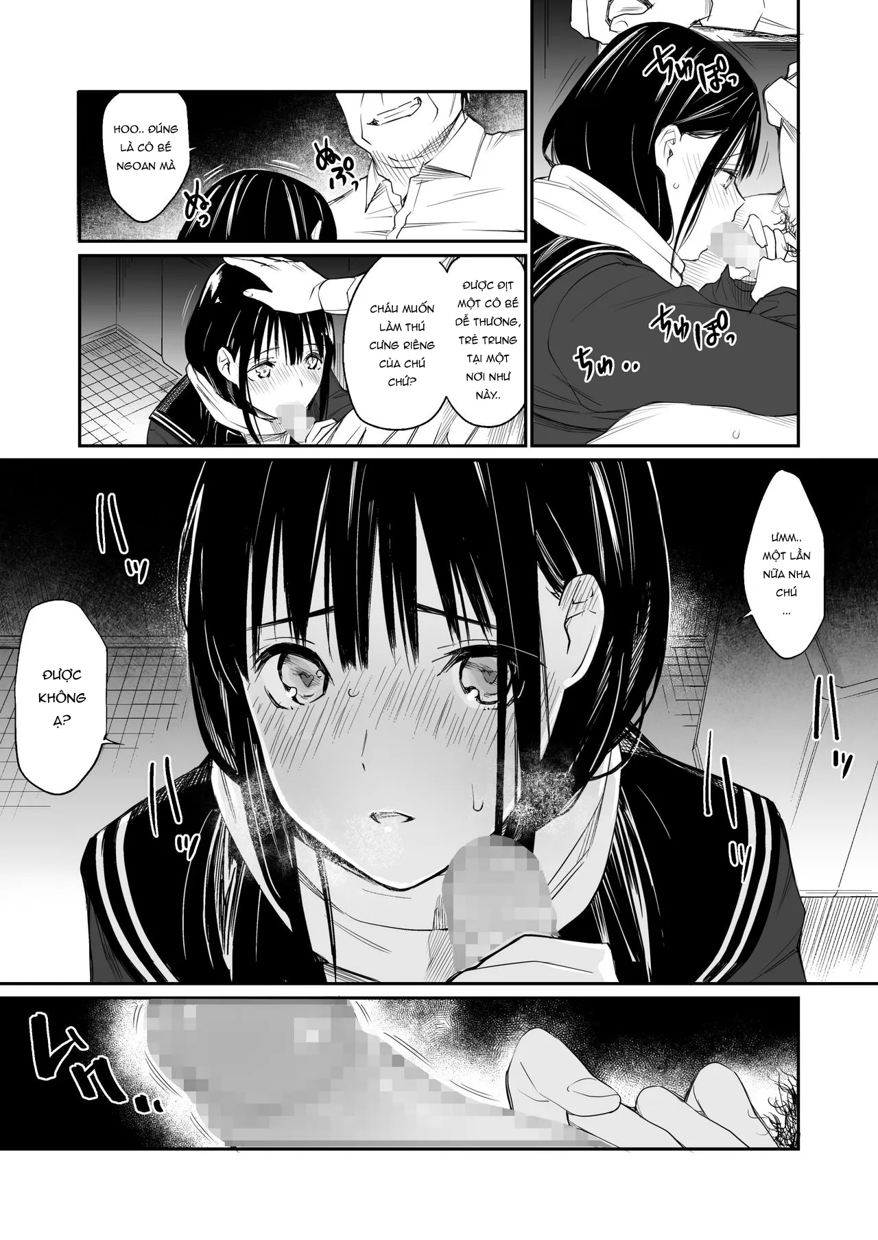 HentaiVN.net - Ảnh 35 - Lỗ lồn của mình được lấp đầy bởi một chú già [Oji-san de umeru Ana] - Oneshot