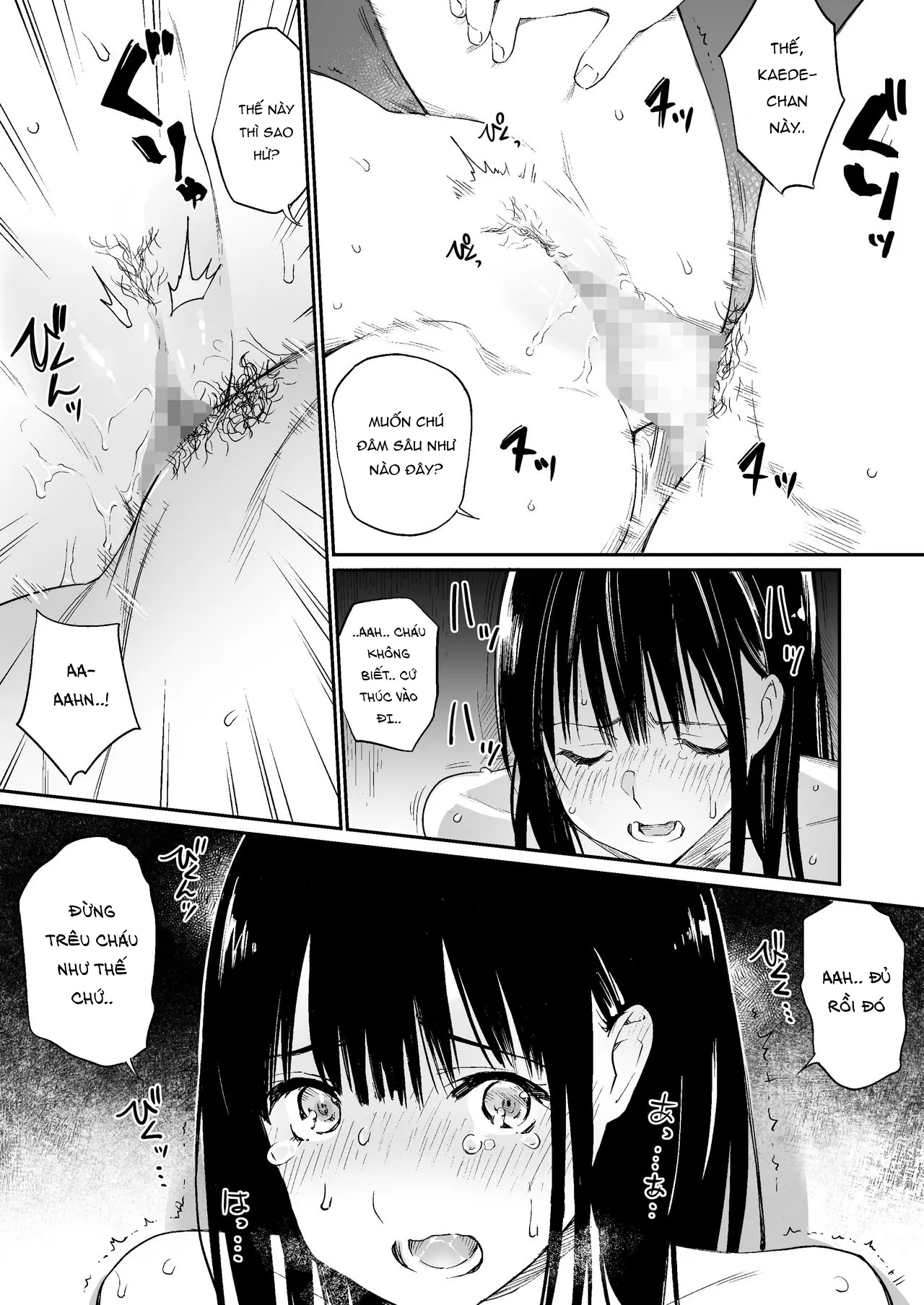 HentaiVN.net - Ảnh 37 - Lỗ lồn của mình được lấp đầy bởi một chú già [Oji-san de umeru Ana] - Oneshot
