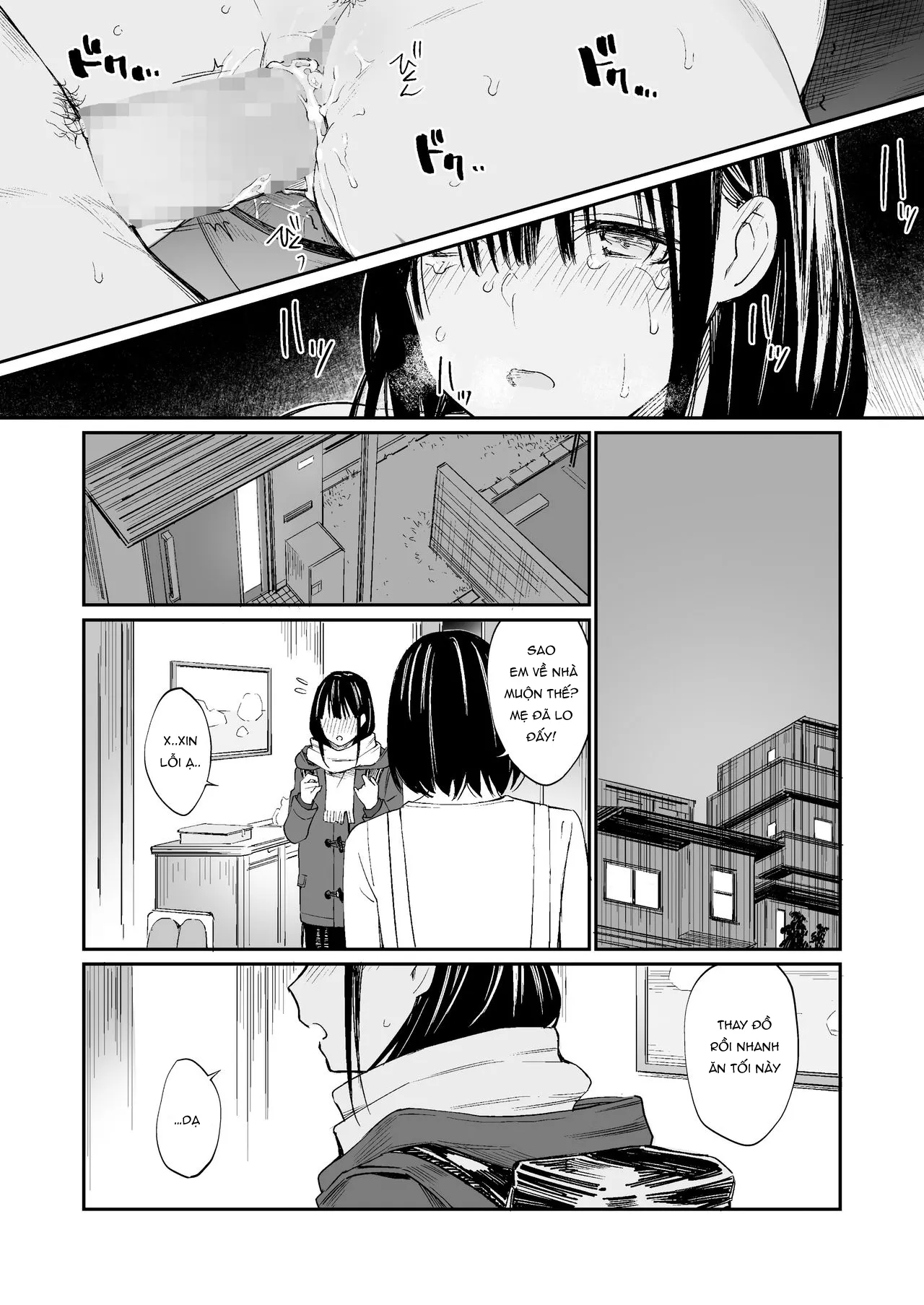 HentaiVN.net - Ảnh 44 - Lỗ lồn của mình được lấp đầy bởi một chú già [Oji-san de umeru Ana] - Oneshot