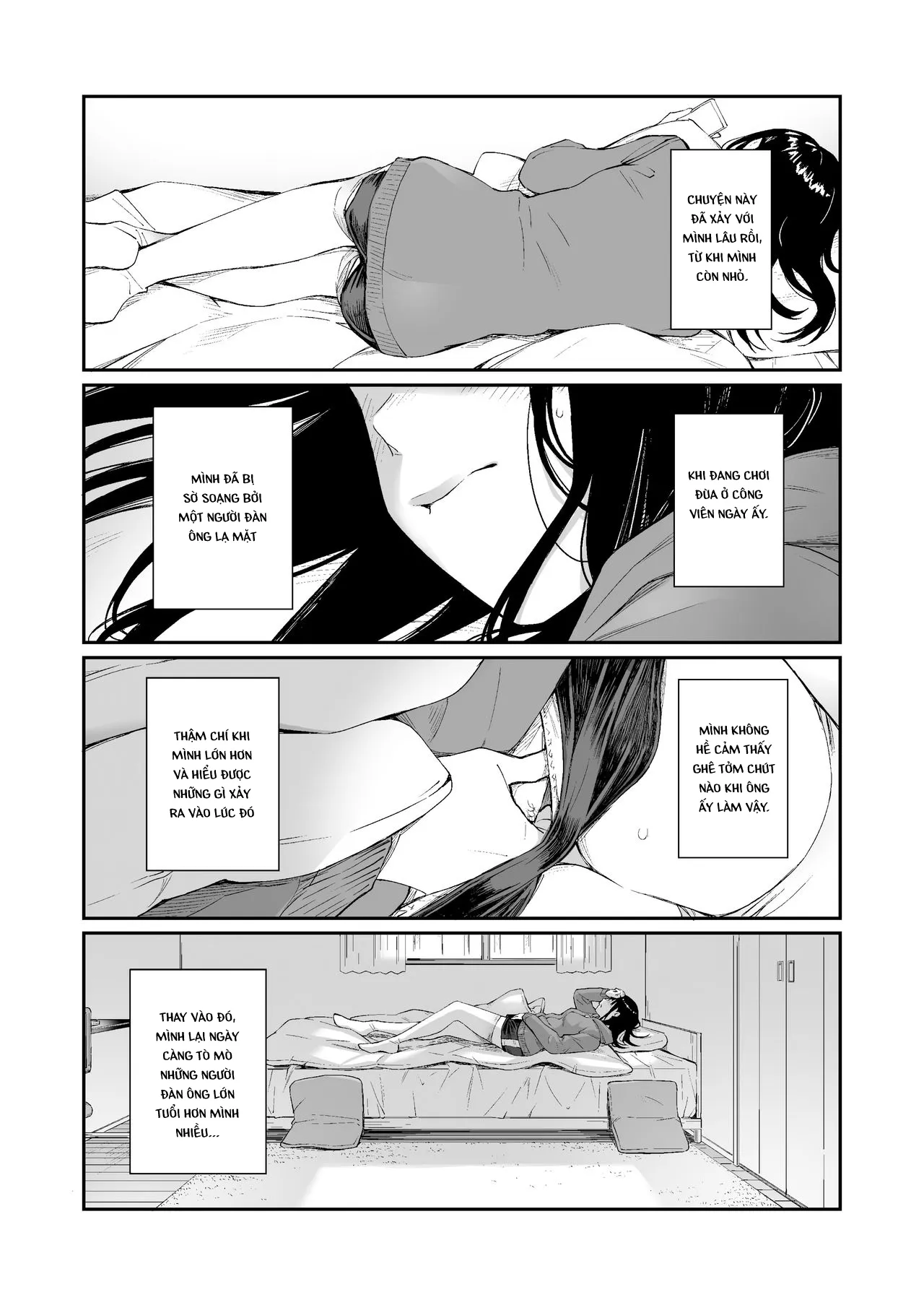HentaiVN.net - Ảnh 9 - Lỗ lồn của mình được lấp đầy bởi một chú già [Oji-san de umeru Ana] - Oneshot