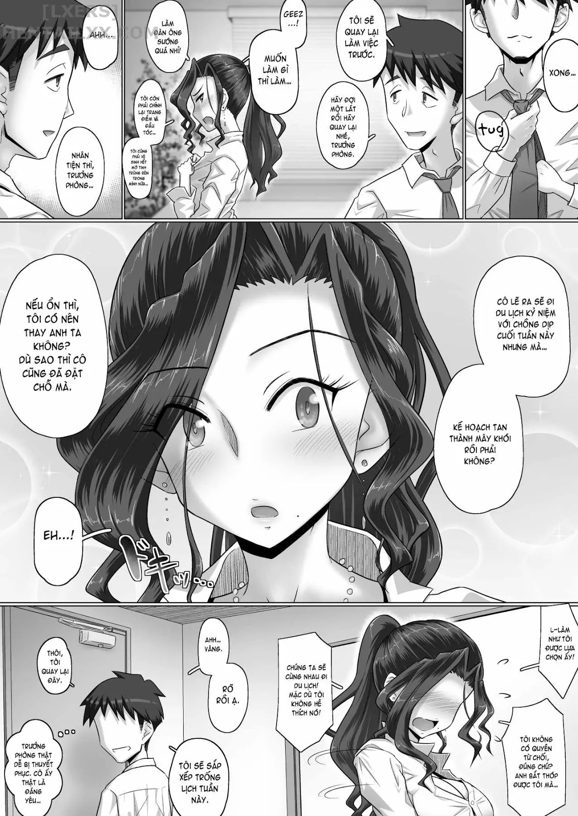 HentaiVN.net - Ảnh 21 - Ki no Tsuyoi Onna Joushi (31-sai Hitozuma) Matome [Iede Gal ni Nama Nakadashi Shimakutte] - Chap 1