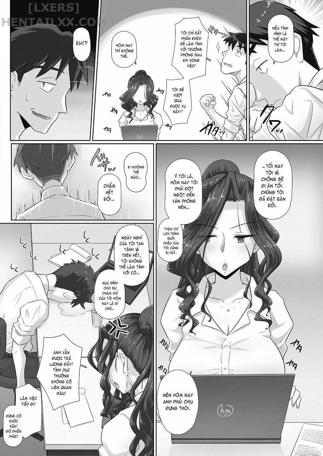 HentaiVN.net - Ảnh 4 - Ki no Tsuyoi Onna Joushi (31-sai Hitozuma) Matome [Iede Gal ni Nama Nakadashi Shimakutte] - Chap 3 - [END]