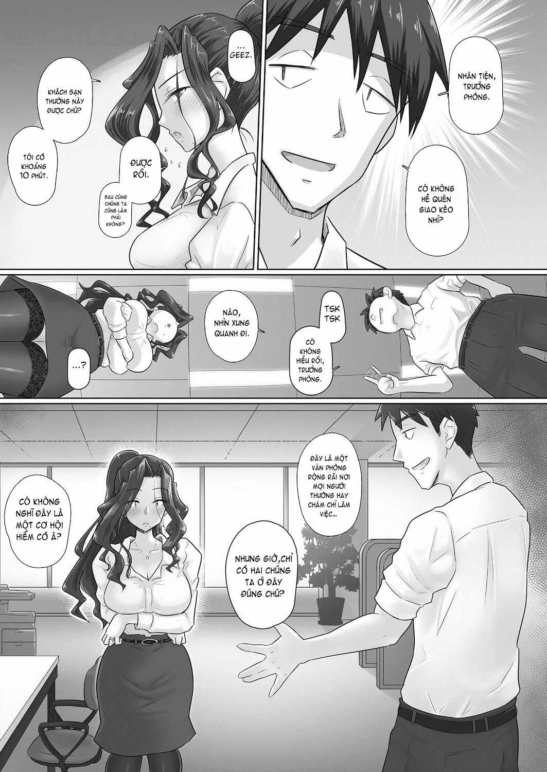 HentaiVN.net - Ảnh 6 - Ki no Tsuyoi Onna Joushi (31-sai Hitozuma) Matome [Iede Gal ni Nama Nakadashi Shimakutte] - Chap 3 - [END]