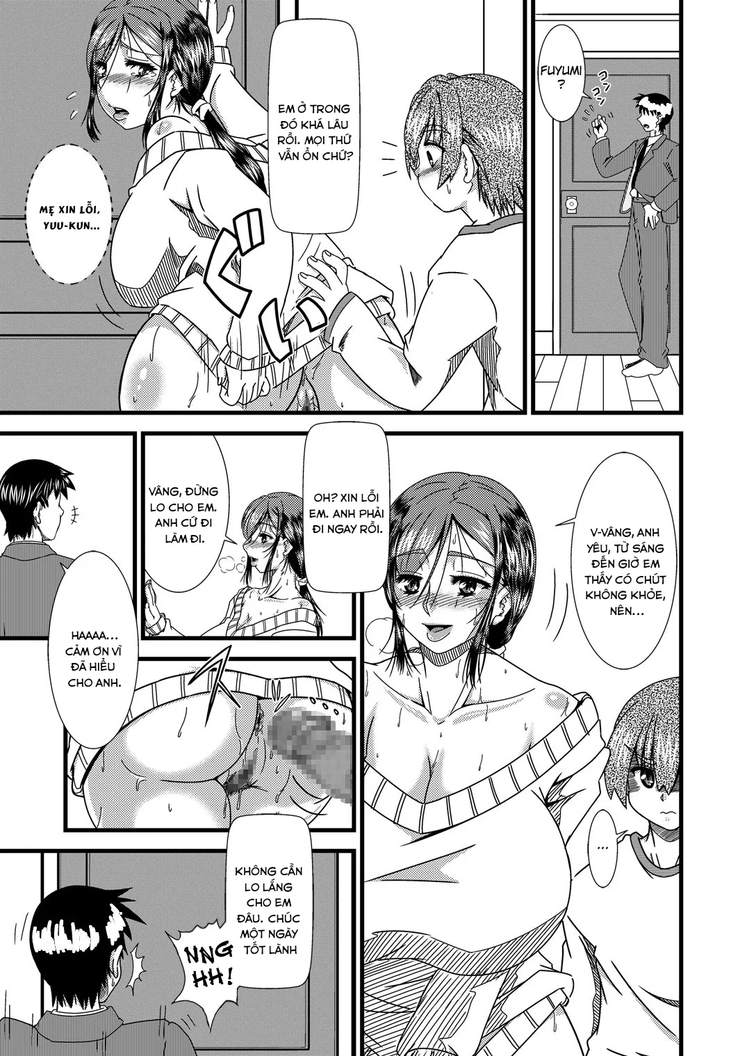 HentaiVN.net - Ảnh 8 - Xơi đít mẹ [Haha Shiri Neburi] - Oneshot