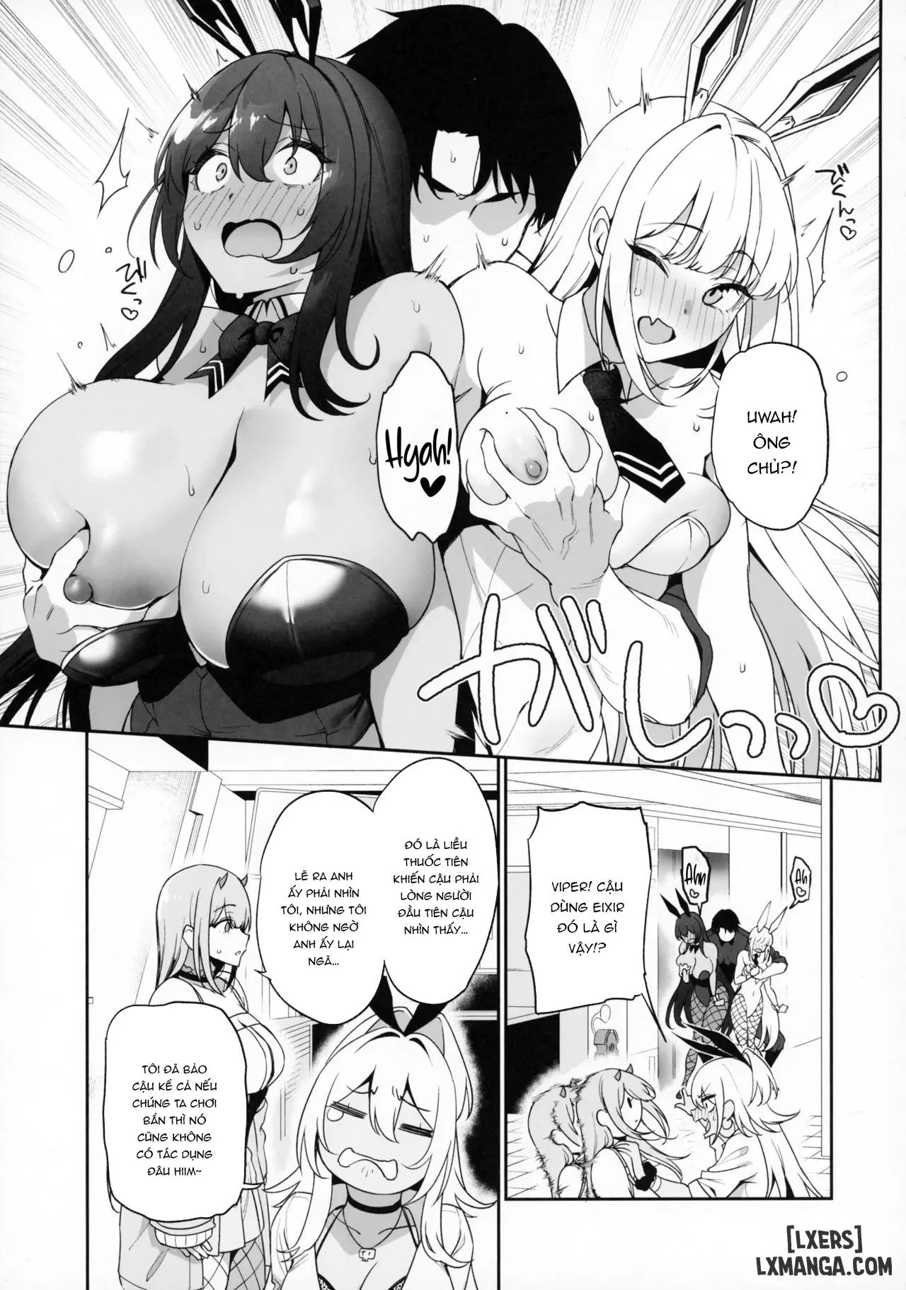 HentaiVN.net - Ảnh 14 - BUNNIES SHOWDOWN - Oneshot.