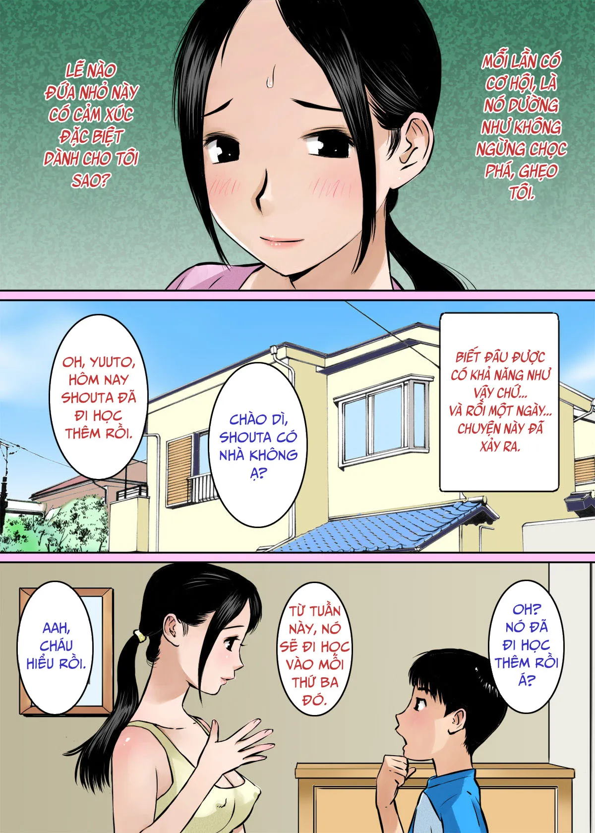 HentaiVN.net - Ảnh 3 - Musuko no Shinyuu wa Oppai Seijin [My Son’s Best Friend is a Breast Maniac] - Oneshot