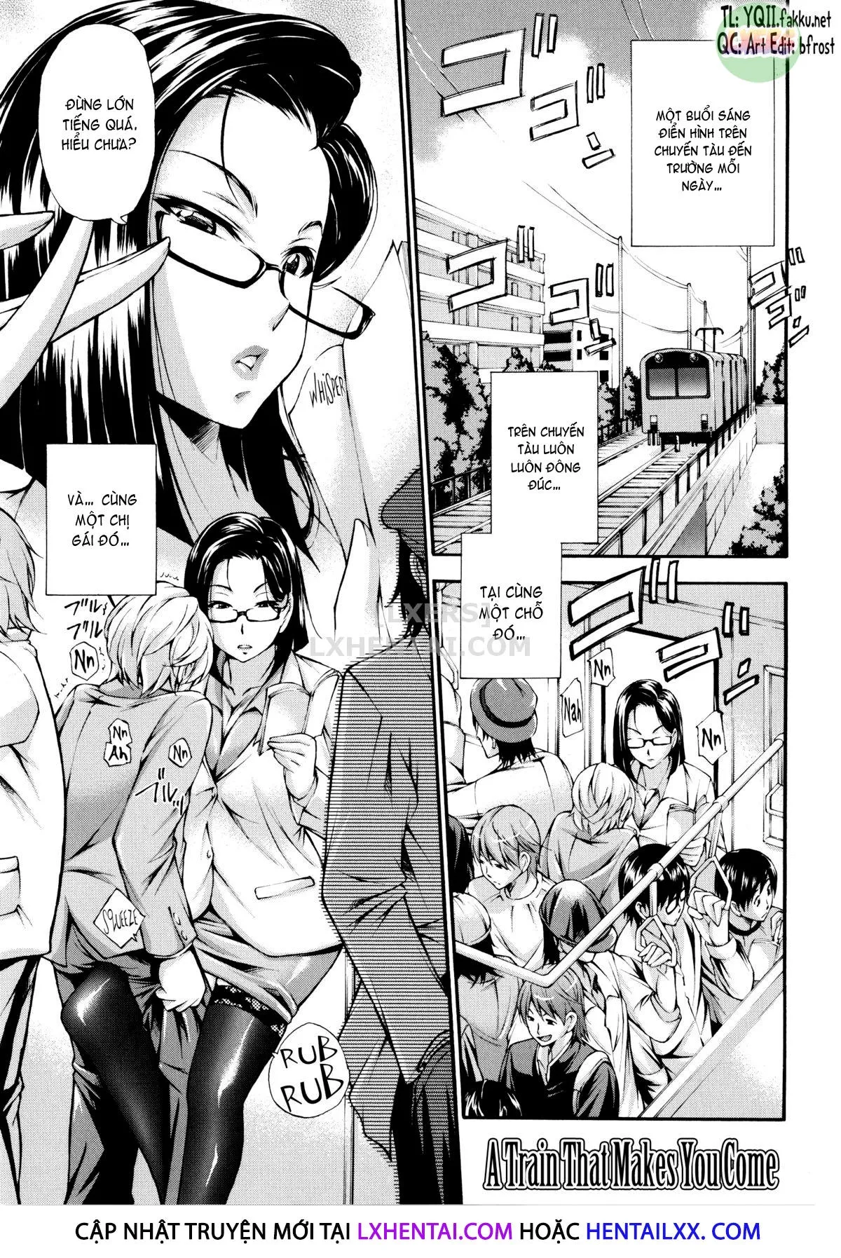 HentaiVN.net - Ảnh 4 - Houkei Nama Ijiri + Bonus Leaflet - Chap 4 - Chuyến tàu làm ta ra
