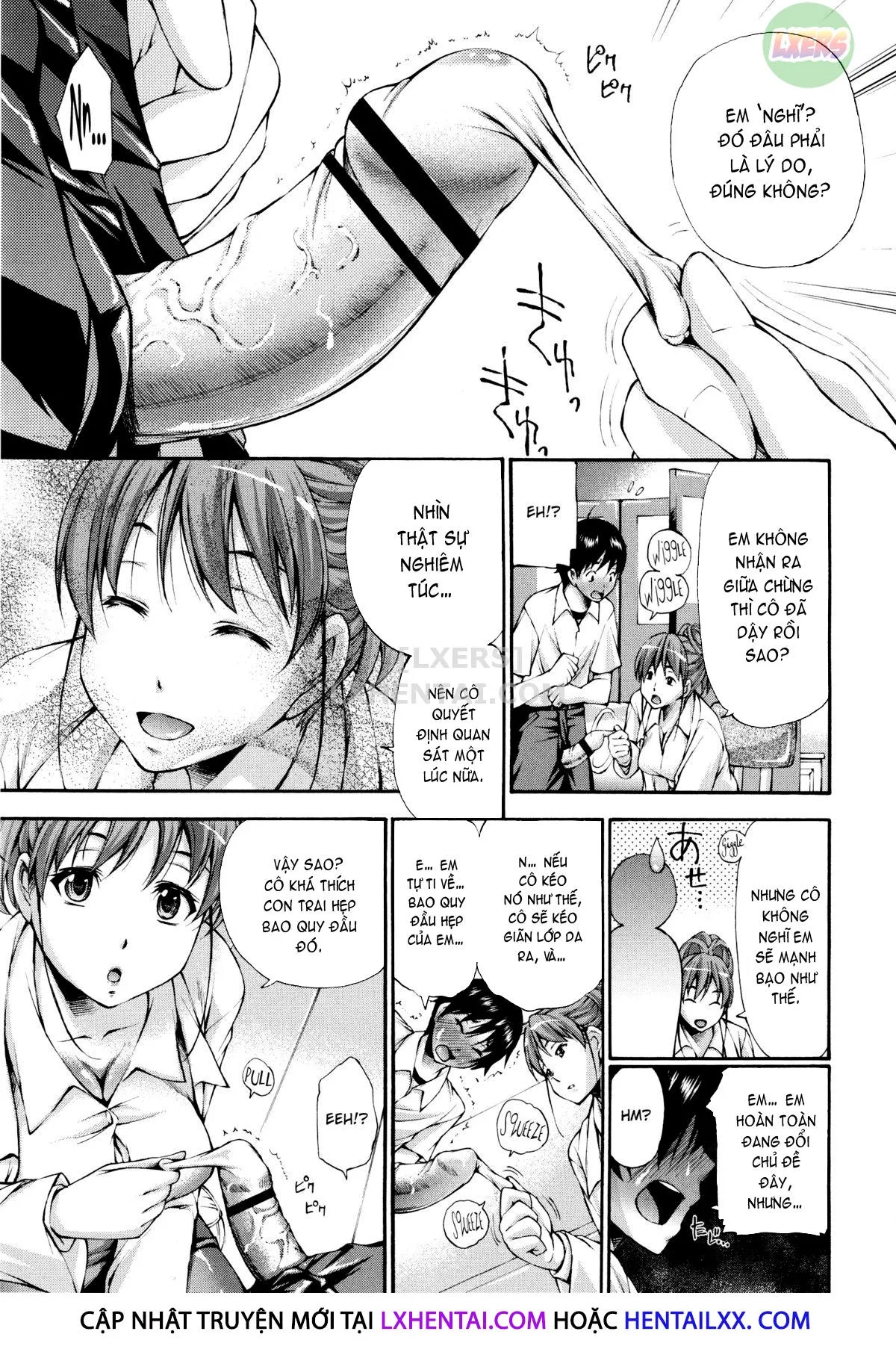 HentaiVN.net - Ảnh 15 - Houkei Nama Ijiri + Bonus Leaflet - Chap 5 - Mùa hè của tôi và sensei