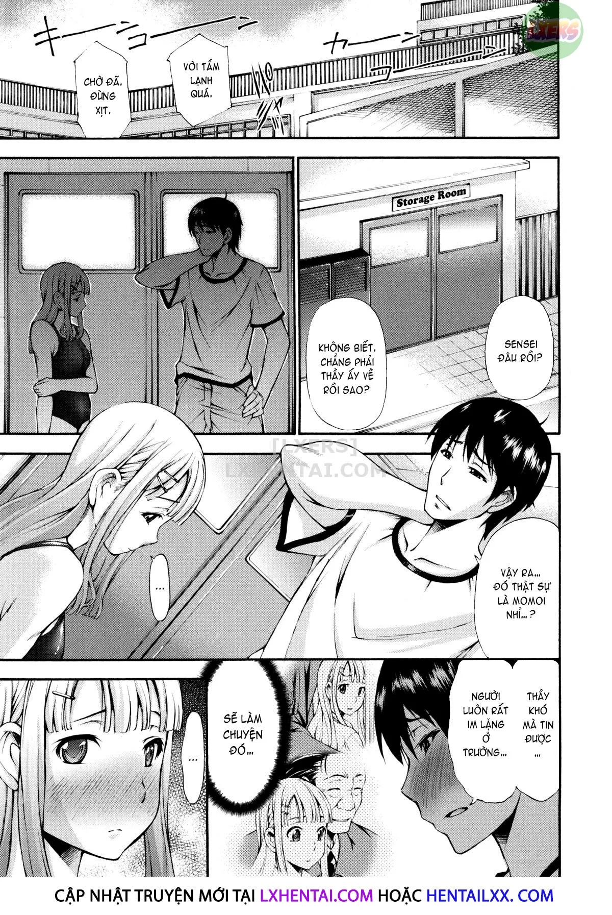 HentaiVN.net - Ảnh 7 - Houkei Nama Ijiri + Bonus Leaflet - Chap 6 - Bí mật của tôi và thầy