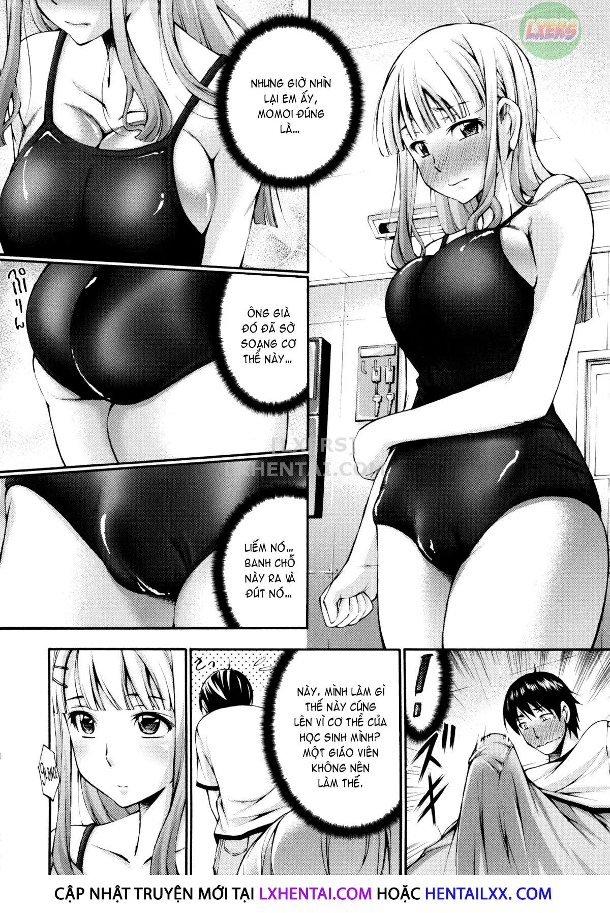 HentaiVN.net - Ảnh 8 - Houkei Nama Ijiri + Bonus Leaflet - Chap 6 - Bí mật của tôi và thầy