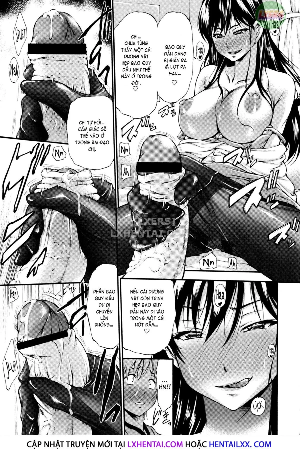 HentaiVN.net - Ảnh 15 - Houkei Nama Ijiri + Bonus Leaflet - Chap 8 - Chỉ em thủ dâm