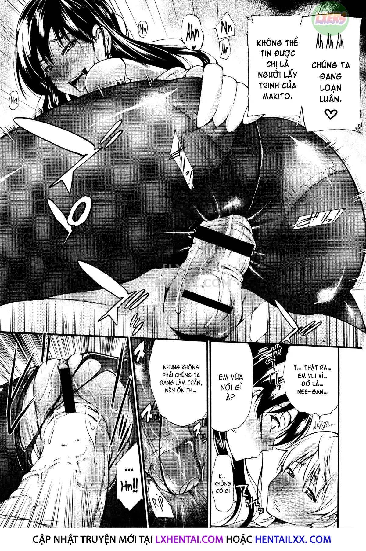 HentaiVN.net - Ảnh 19 - Houkei Nama Ijiri + Bonus Leaflet - Chap 8 - Chỉ em thủ dâm