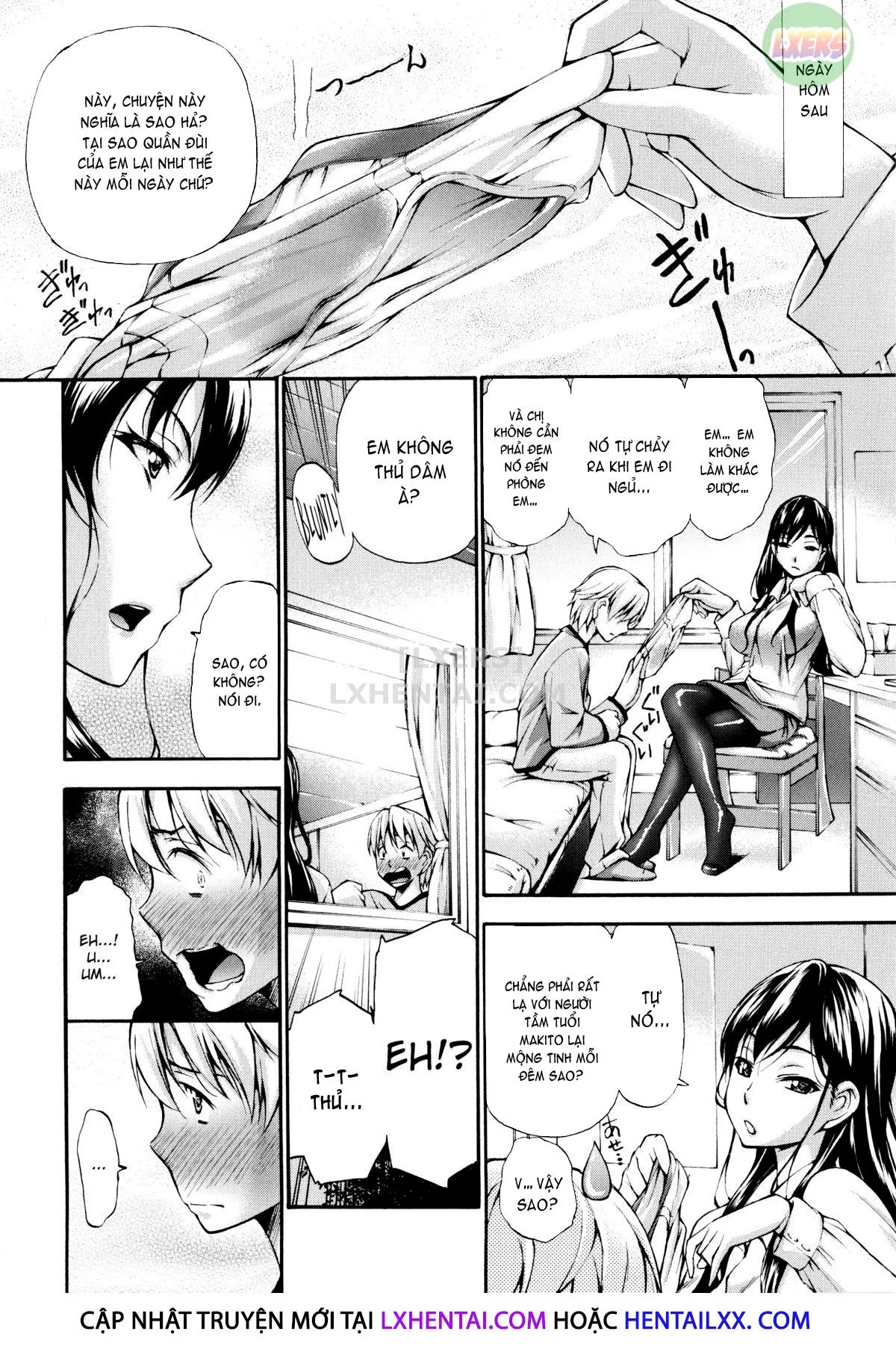 HentaiVN.net - Ảnh 6 - Houkei Nama Ijiri + Bonus Leaflet - Chap 8 - Chỉ em thủ dâm