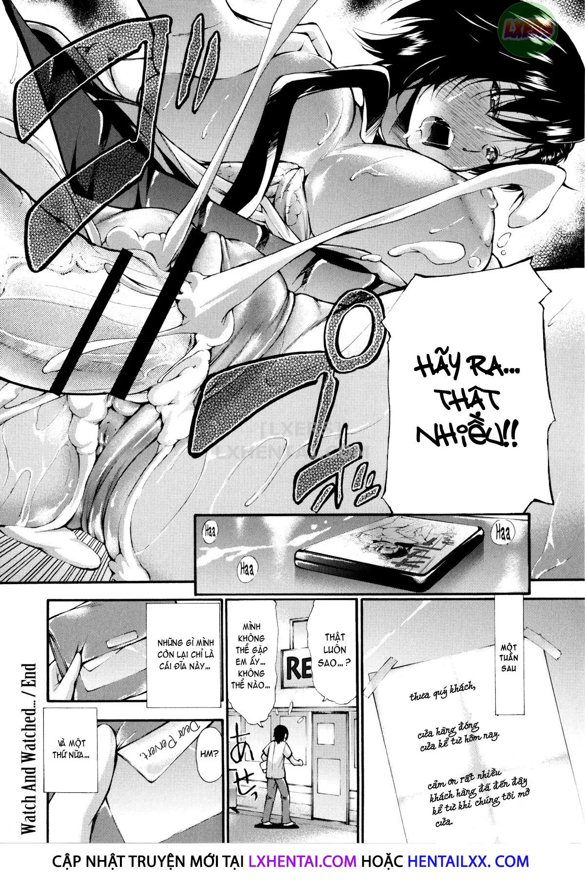 HentaiVN.net - Ảnh 20 - Houkei Nama Ijiri + Bonus Leaflet - Chap 9 - Xem và bị xem