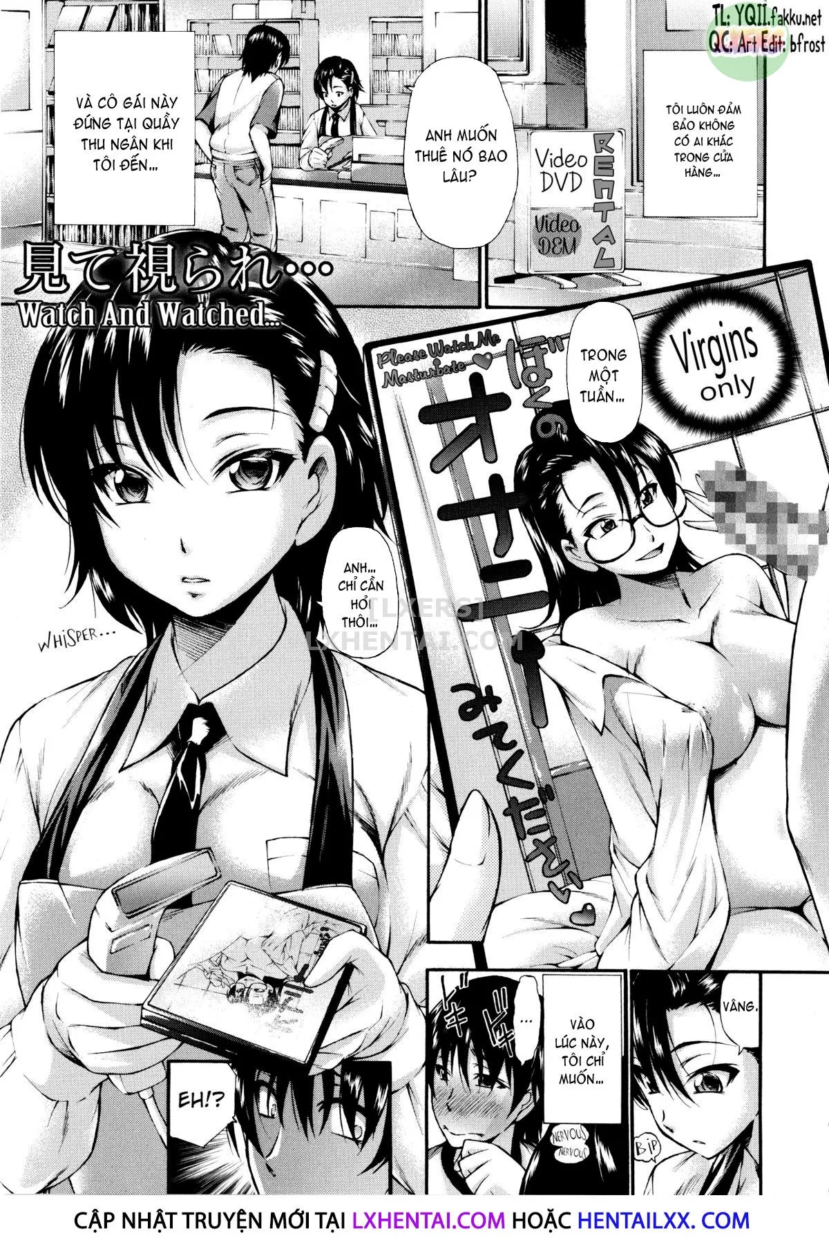 HentaiVN.net - Ảnh 5 - Houkei Nama Ijiri + Bonus Leaflet - Chap 9 - Xem và bị xem