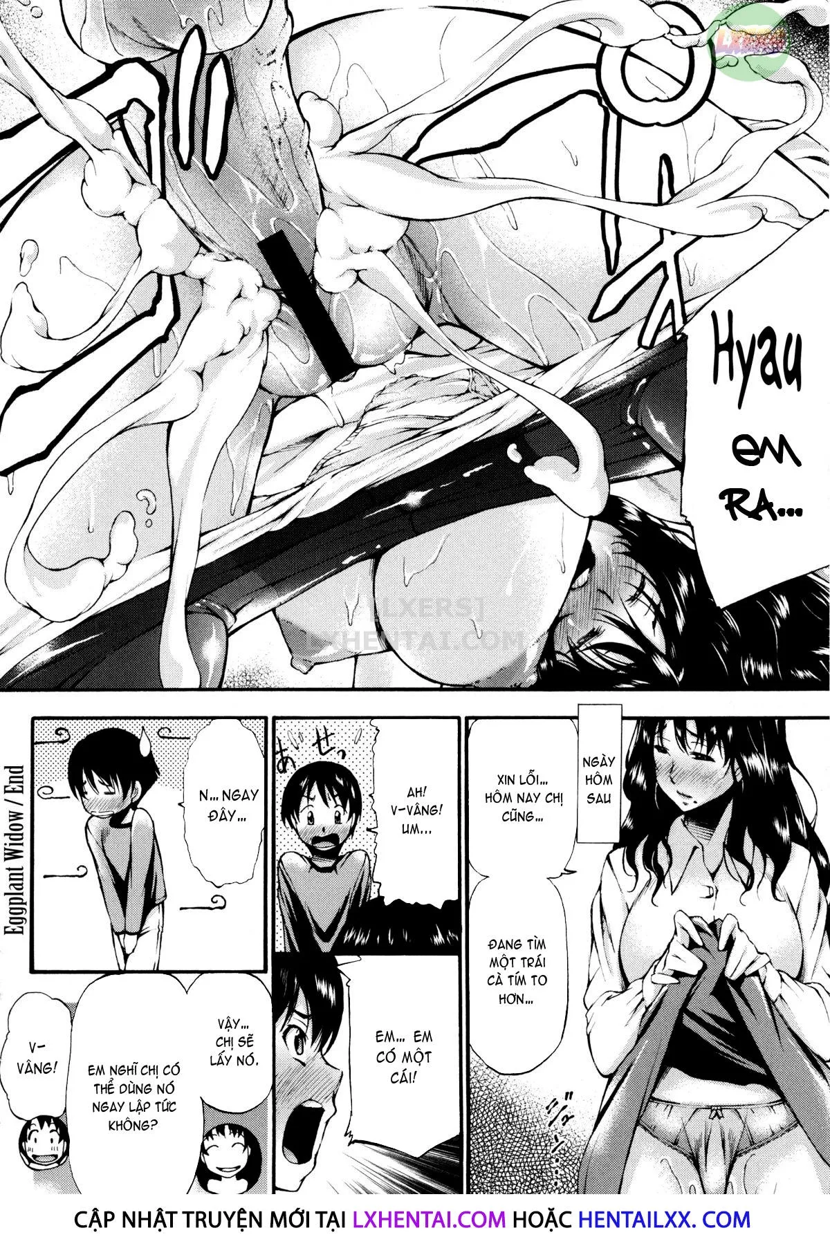 HentaiVN.net - Ảnh 20 - Houkei Nama Ijiri + Bonus Leaflet - Chap 11 - Góa phụ quyến rũ | END