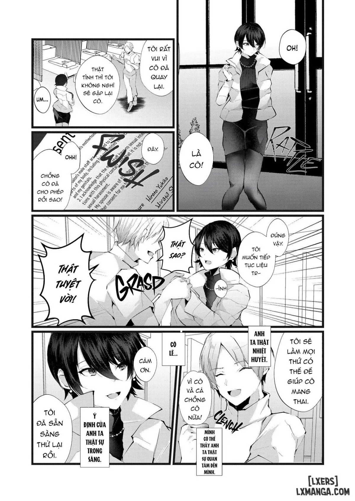 HentaiVN.net - Ảnh 19 - Kakkou No Rakuin [~Ninkatsu Kyonyuu Hitozuma Ga Biyaku Jirashi Massage Ni Kokomo Mo Karada Mo Ochiru Made~] - Oneshot - Không che