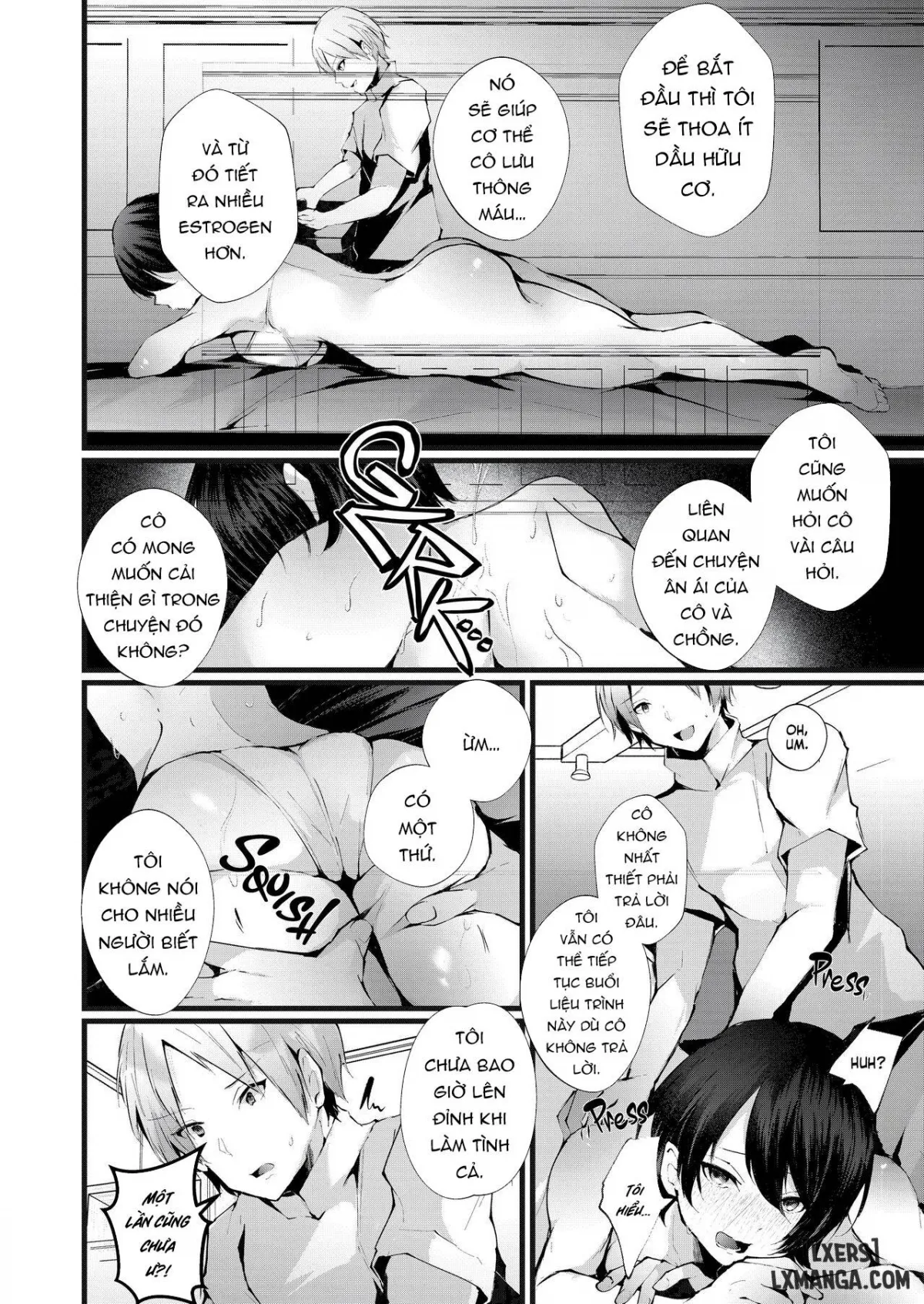 HentaiVN.net - Ảnh 21 - Kakkou No Rakuin [~Ninkatsu Kyonyuu Hitozuma Ga Biyaku Jirashi Massage Ni Kokomo Mo Karada Mo Ochiru Made~] - Oneshot - Không che