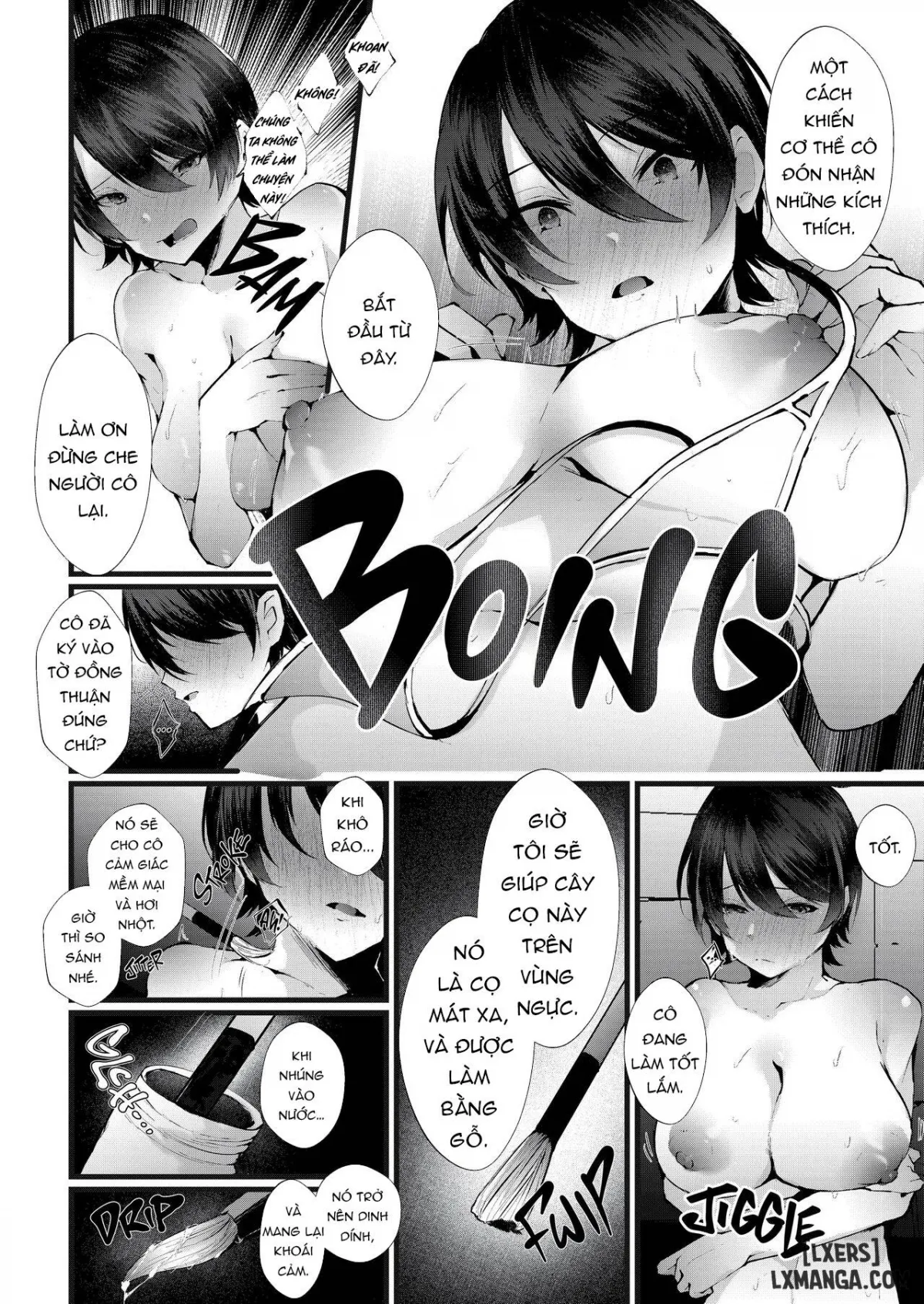 HentaiVN.net - Ảnh 23 - Kakkou No Rakuin [~Ninkatsu Kyonyuu Hitozuma Ga Biyaku Jirashi Massage Ni Kokomo Mo Karada Mo Ochiru Made~] - Oneshot - Không che
