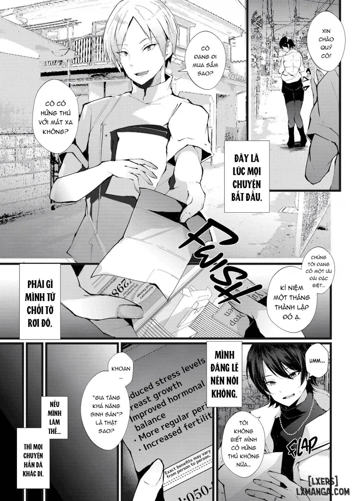 HentaiVN.net - Ảnh 4 - Kakkou No Rakuin [~Ninkatsu Kyonyuu Hitozuma Ga Biyaku Jirashi Massage Ni Kokomo Mo Karada Mo Ochiru Made~] - Oneshot - Không che