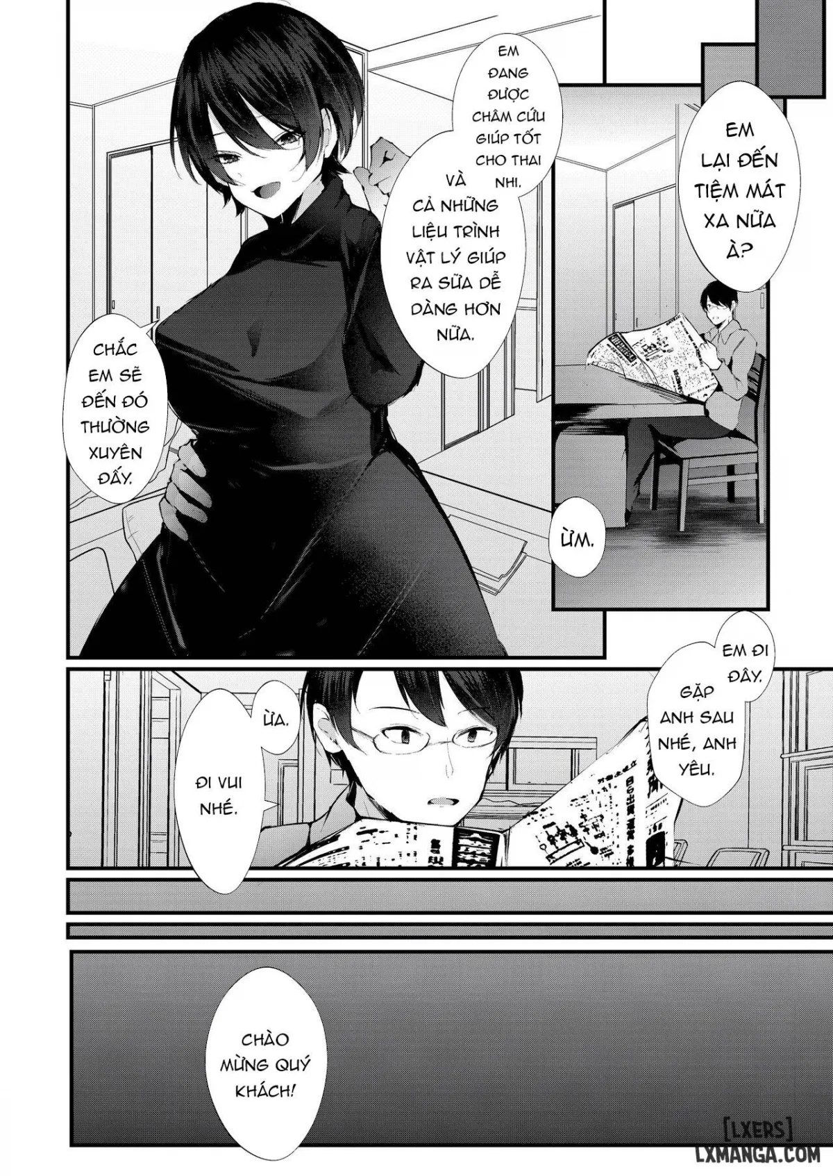 HentaiVN.net - Ảnh 57 - Kakkou No Rakuin [~Ninkatsu Kyonyuu Hitozuma Ga Biyaku Jirashi Massage Ni Kokomo Mo Karada Mo Ochiru Made~] - Oneshot - Không che