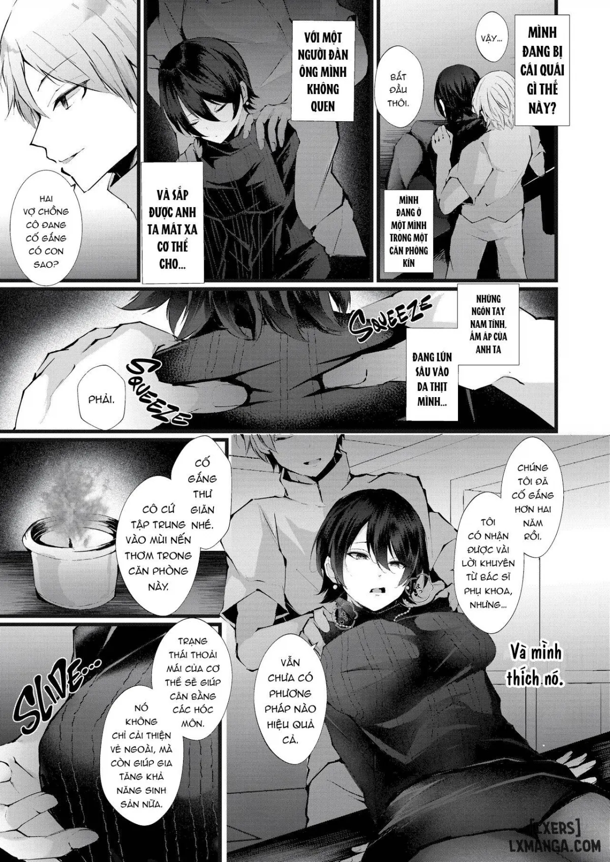 HentaiVN.net - Ảnh 6 - Kakkou No Rakuin [~Ninkatsu Kyonyuu Hitozuma Ga Biyaku Jirashi Massage Ni Kokomo Mo Karada Mo Ochiru Made~] - Oneshot - Không che