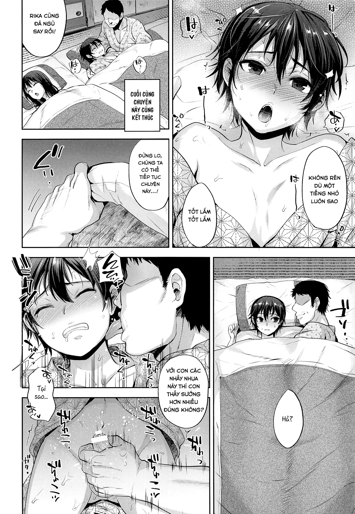 HentaiVN.net - Ảnh 10 - Tabi no Yoru no Himitsu [Bí mật trong chuyến du lịch ; たびのよるのひみつ] - Oneshot