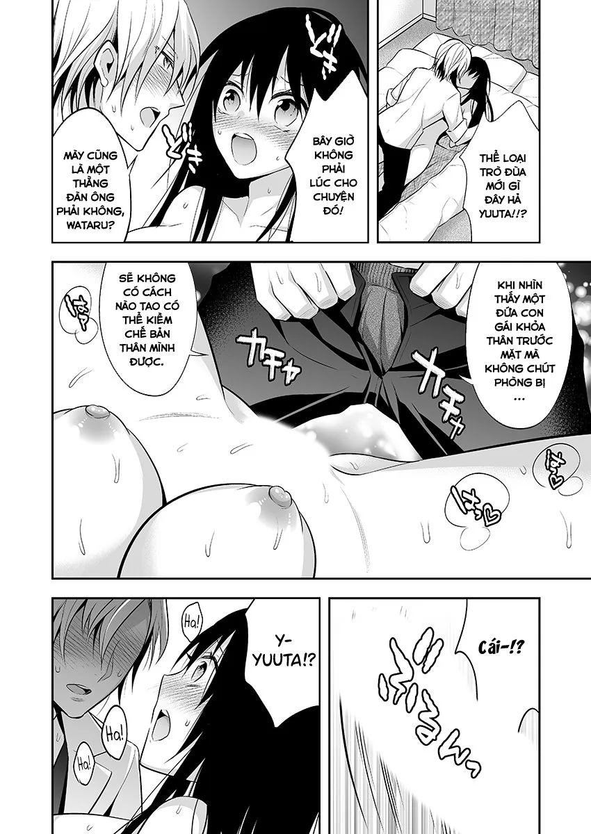 HentaiVN.net - Ảnh 16 - Đột nhiên biến thành con gái! Làm con gái khó quá đi! [Nyotaika Supple -Mesu no Kairaku o Shitte Shimatta Boku no Karada] - Chap 1