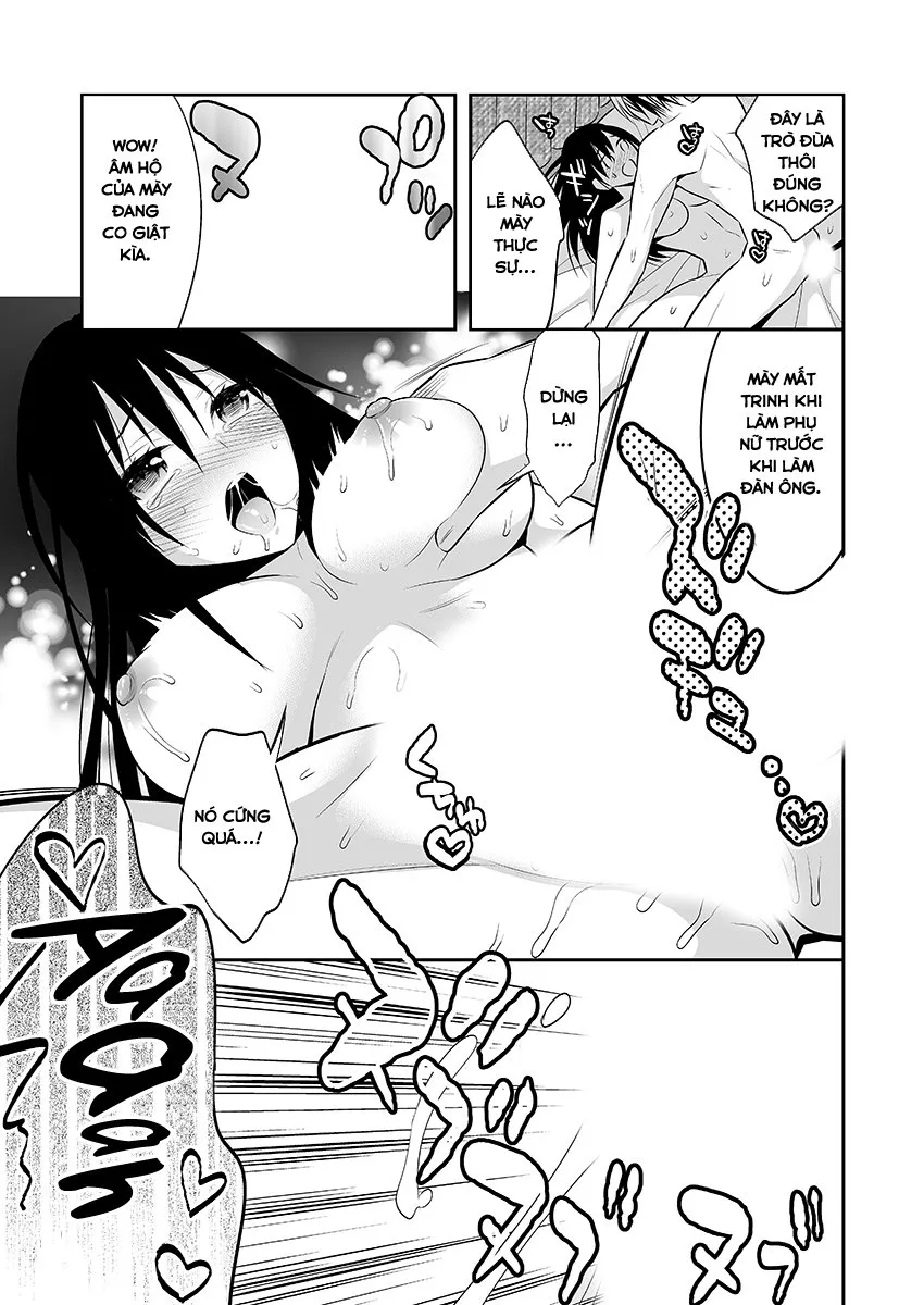HentaiVN.net - Ảnh 19 - Đột nhiên biến thành con gái! Làm con gái khó quá đi! [Nyotaika Supple -Mesu no Kairaku o Shitte Shimatta Boku no Karada] - Chap 1