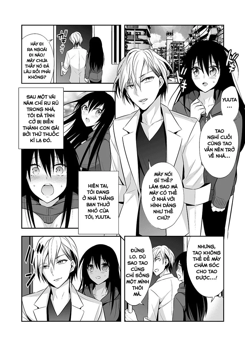 HentaiVN.net - Ảnh 4 - Đột nhiên biến thành con gái! Làm con gái khó quá đi! [Nyotaika Supple -Mesu no Kairaku o Shitte Shimatta Boku no Karada] - Chap 2