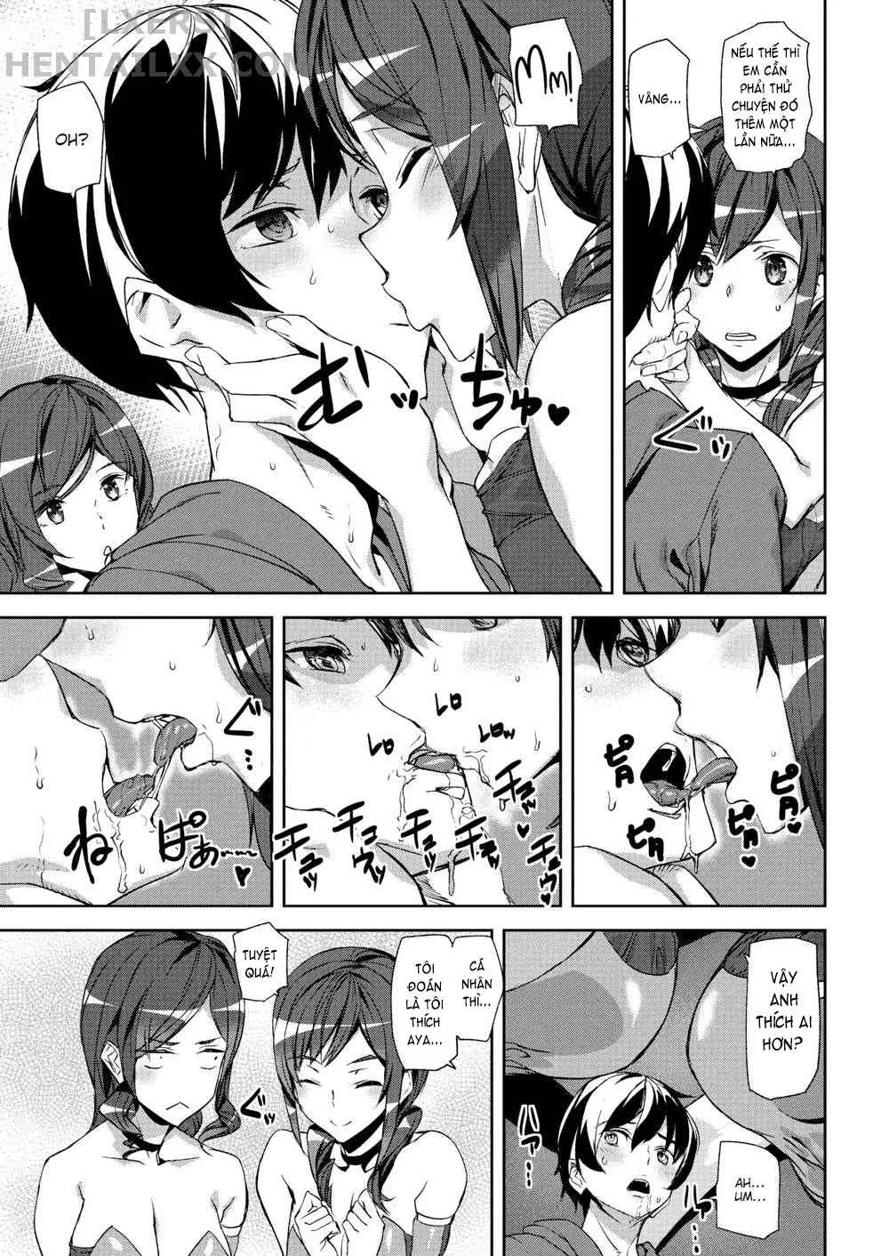 HentaiVN.net - Ảnh 10 - Honey Service (Trọn bộ) [SHOW me MATCH!; Bet the Bunny; Minamida Lips Clinic; Relaxation Flight; Precious Memory; Cheers All Right; Mis(s)chief; Misschief; Miss chief; My Alarm Clock; Summer Ride] - Chap 1: SHOW me MATCH!