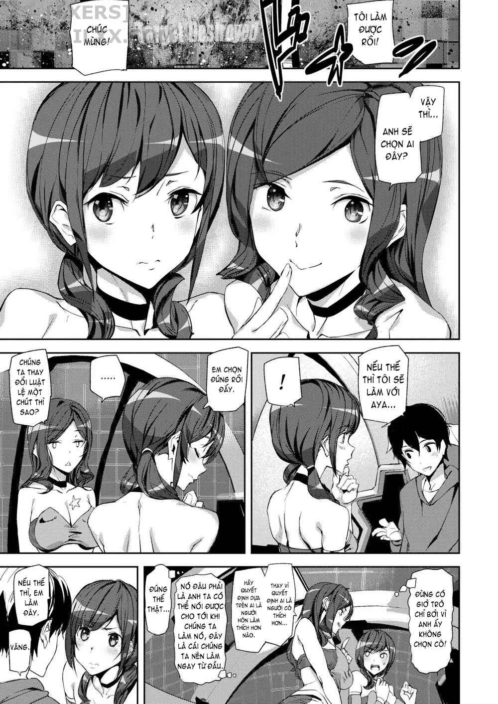 HentaiVN.net - Ảnh 8 - Honey Service (Trọn bộ) [SHOW me MATCH!; Bet the Bunny; Minamida Lips Clinic; Relaxation Flight; Precious Memory; Cheers All Right; Mis(s)chief; Misschief; Miss chief; My Alarm Clock; Summer Ride] - Chap 1: SHOW me MATCH!