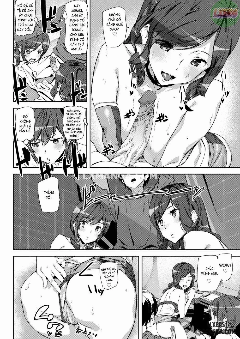 HentaiVN.net - Ảnh 12 - Honey Service (Trọn bộ) [SHOW me MATCH!; Bet the Bunny; Minamida Lips Clinic; Relaxation Flight; Precious Memory; Cheers All Right; Mis(s)chief; Misschief; Miss chief; My Alarm Clock; Summer Ride] - Oneshot