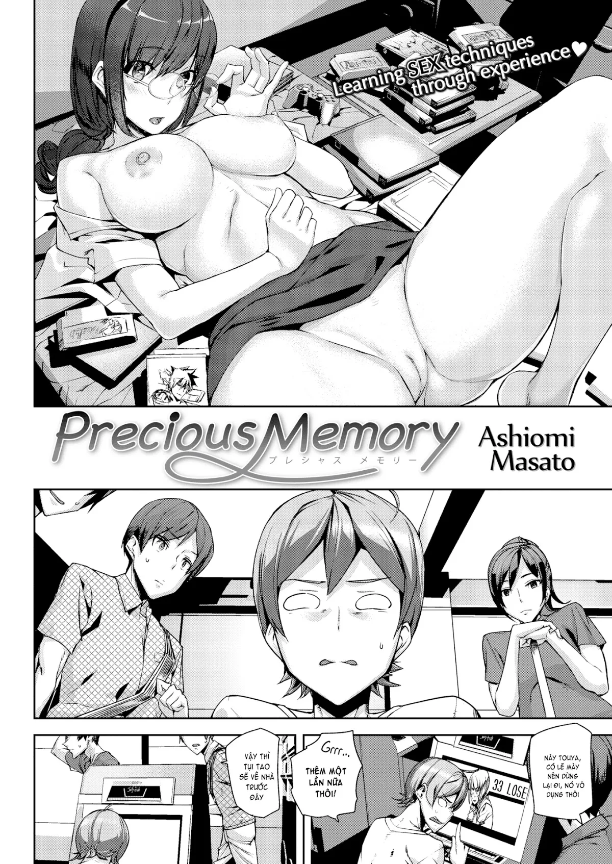 HentaiVN.net - Ảnh 3 - Honey Service (Trọn bộ) [SHOW me MATCH!; Bet the Bunny; Minamida Lips Clinic; Relaxation Flight; Precious Memory; Cheers All Right; Mis(s)chief; Misschief; Miss chief; My Alarm Clock; Summer Ride] - Chap 7: Precious Memory