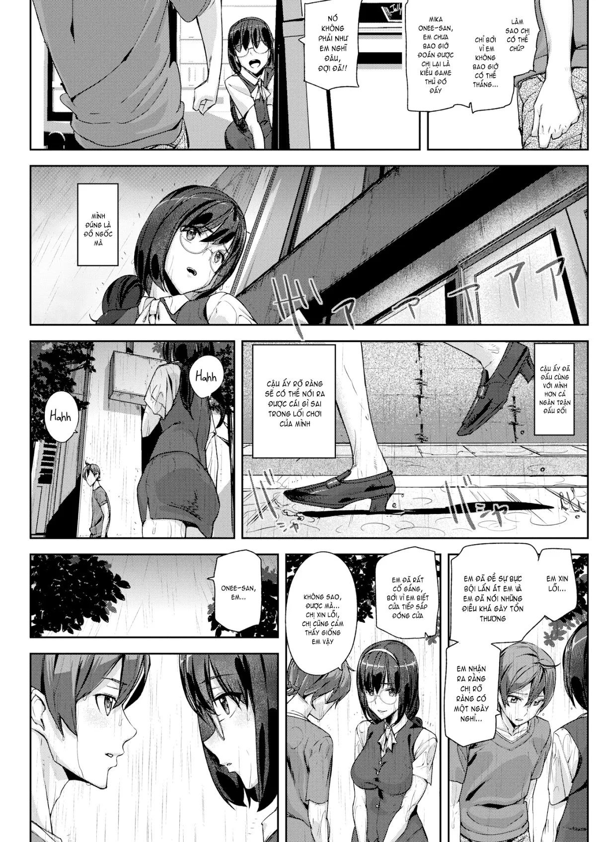 HentaiVN.net - Ảnh 9 - Honey Service (Trọn bộ) [SHOW me MATCH!; Bet the Bunny; Minamida Lips Clinic; Relaxation Flight; Precious Memory; Cheers All Right; Mis(s)chief; Misschief; Miss chief; My Alarm Clock; Summer Ride] - Chap 7: Precious Memory