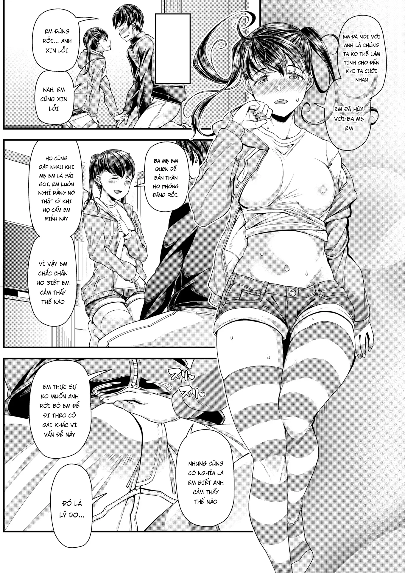 HentaiVN.net - Ảnh 3 - Địt ngửa lồn hai mẹ con [My Girlfriend’s Fine With Her Pure Mama] - Oneshot