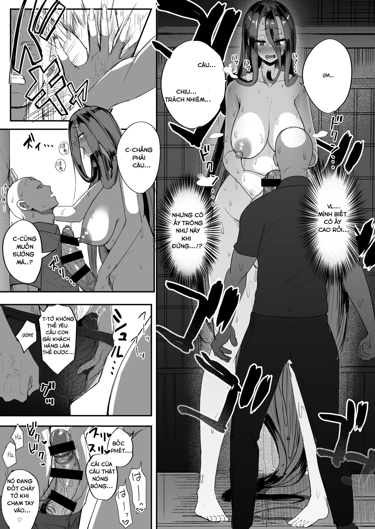 HentaiVN.net - Ảnh 13 - Địt em futa cặc bự đẫm mồ hôi - 1 bắn